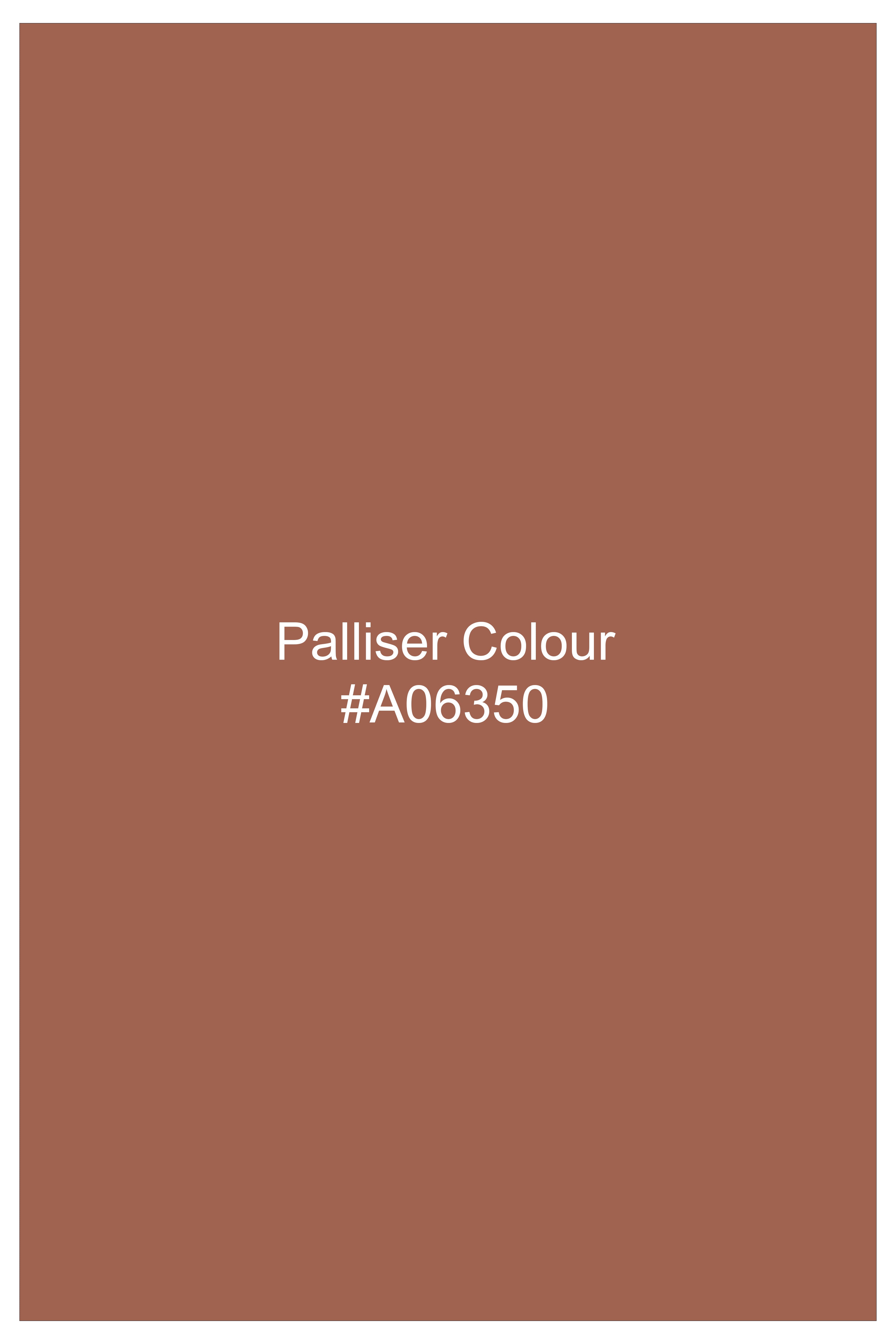 Palliser Brown Wool Rich Pant