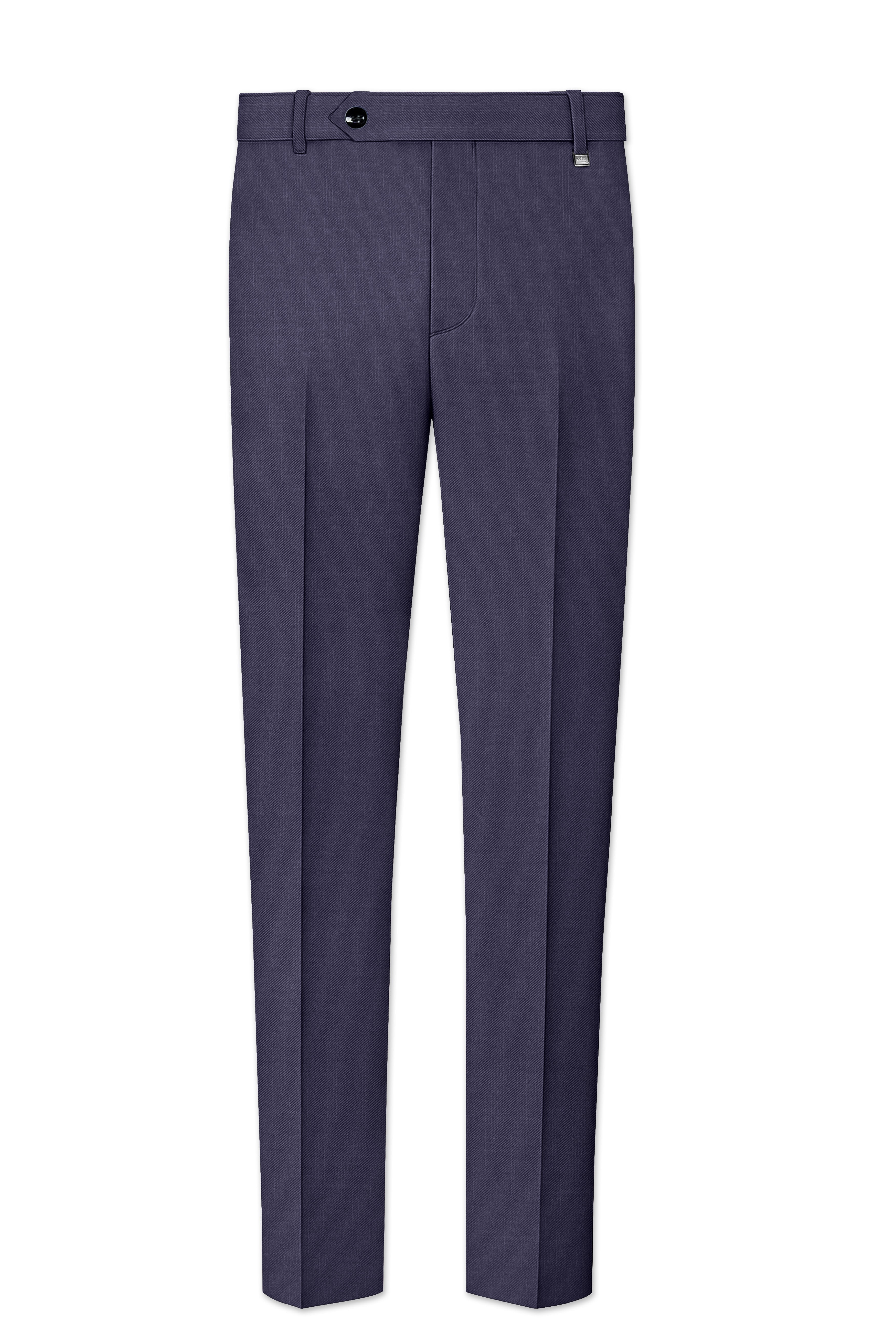Mulled Grey Wool Rich Pant