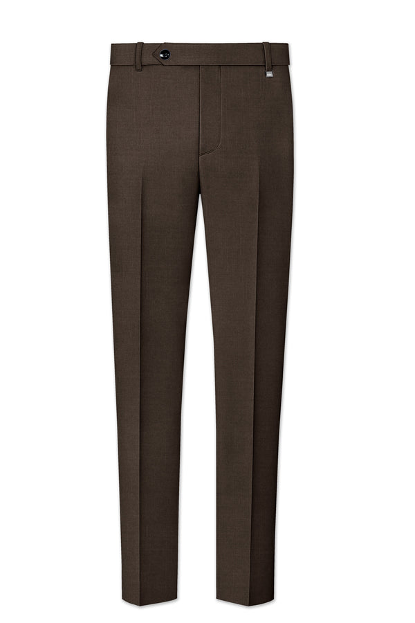 Don Juan Brown Wool Rich Pant