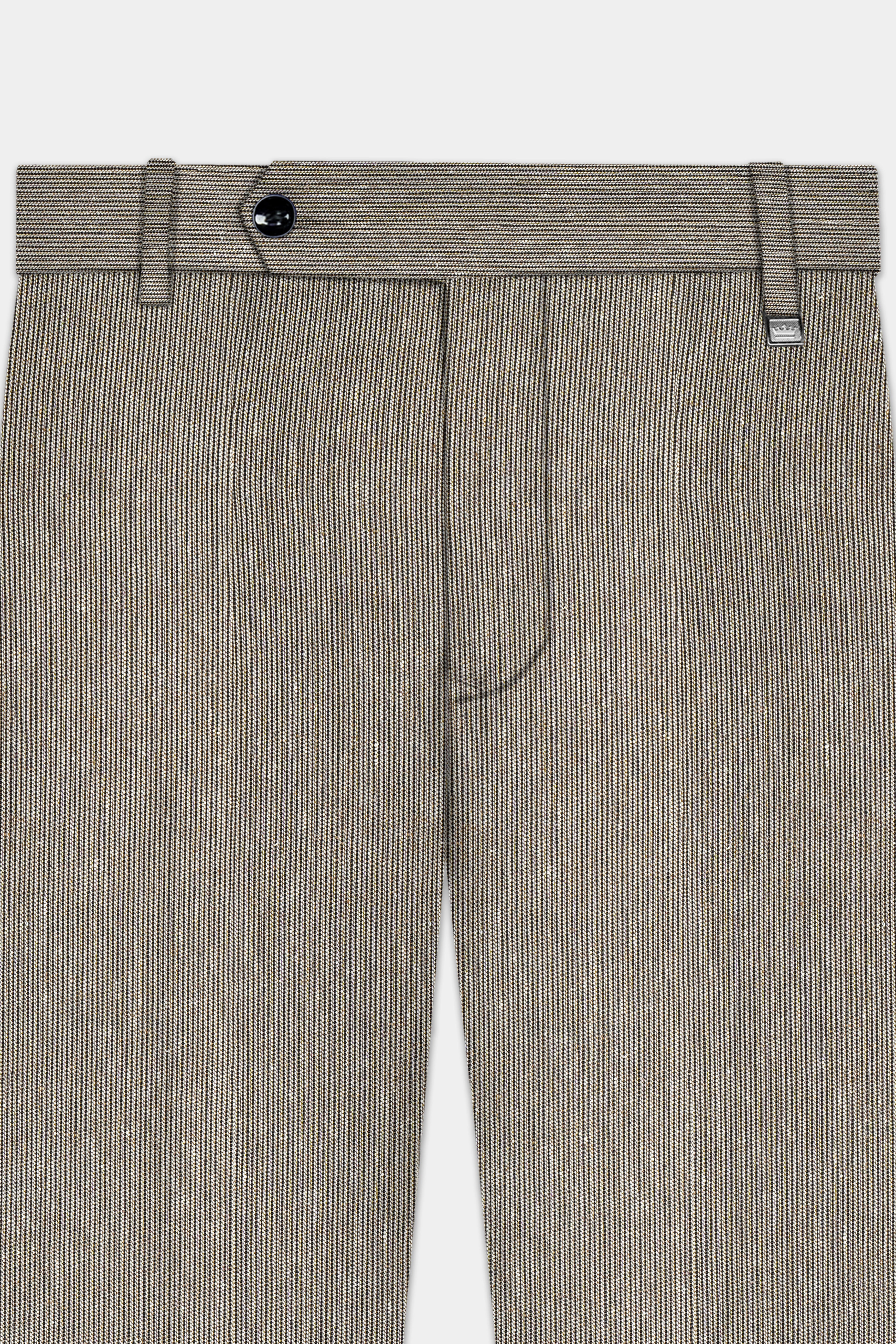 Gainsboro Gray Striped Pant