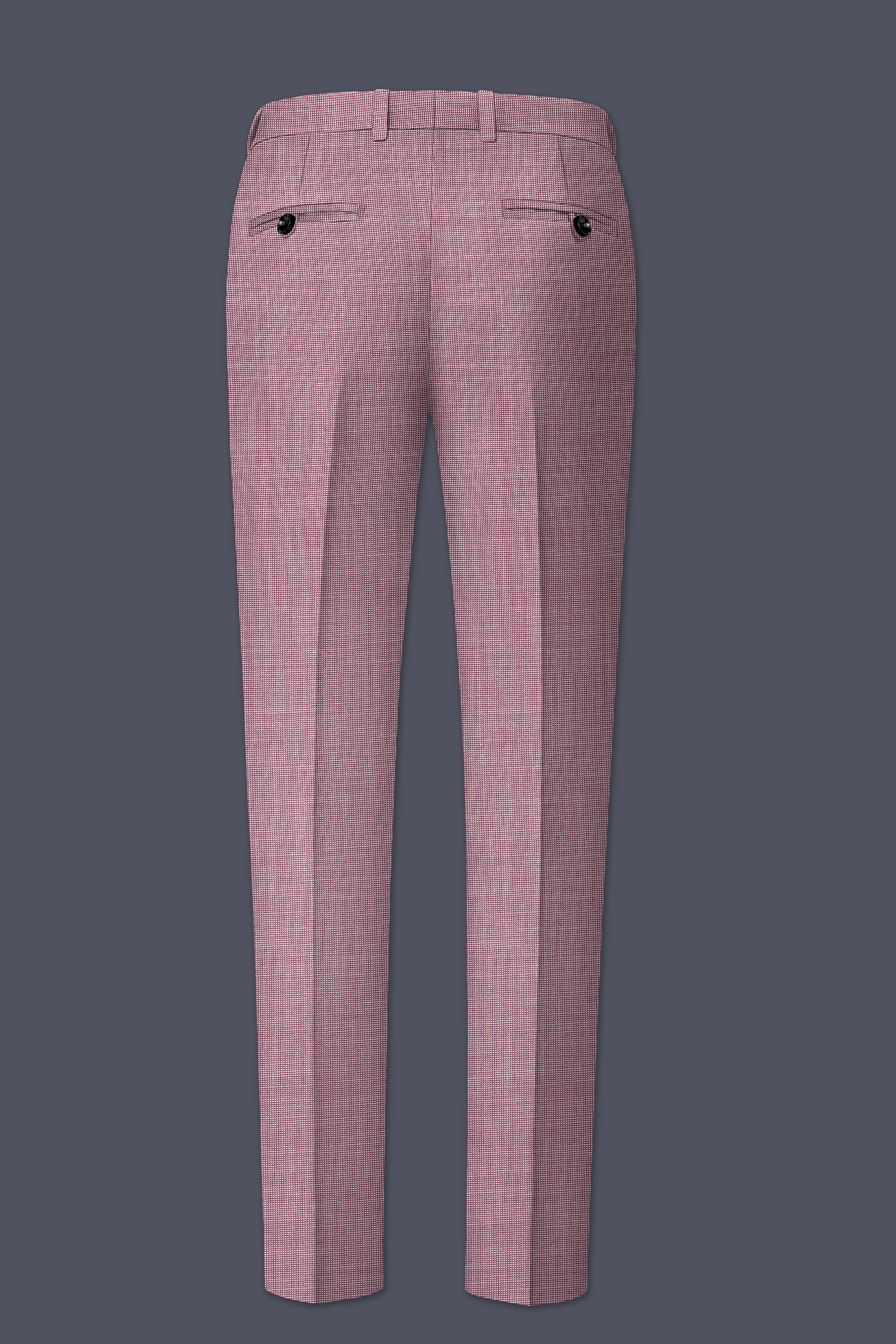 Coral Tree Red Textured Pant