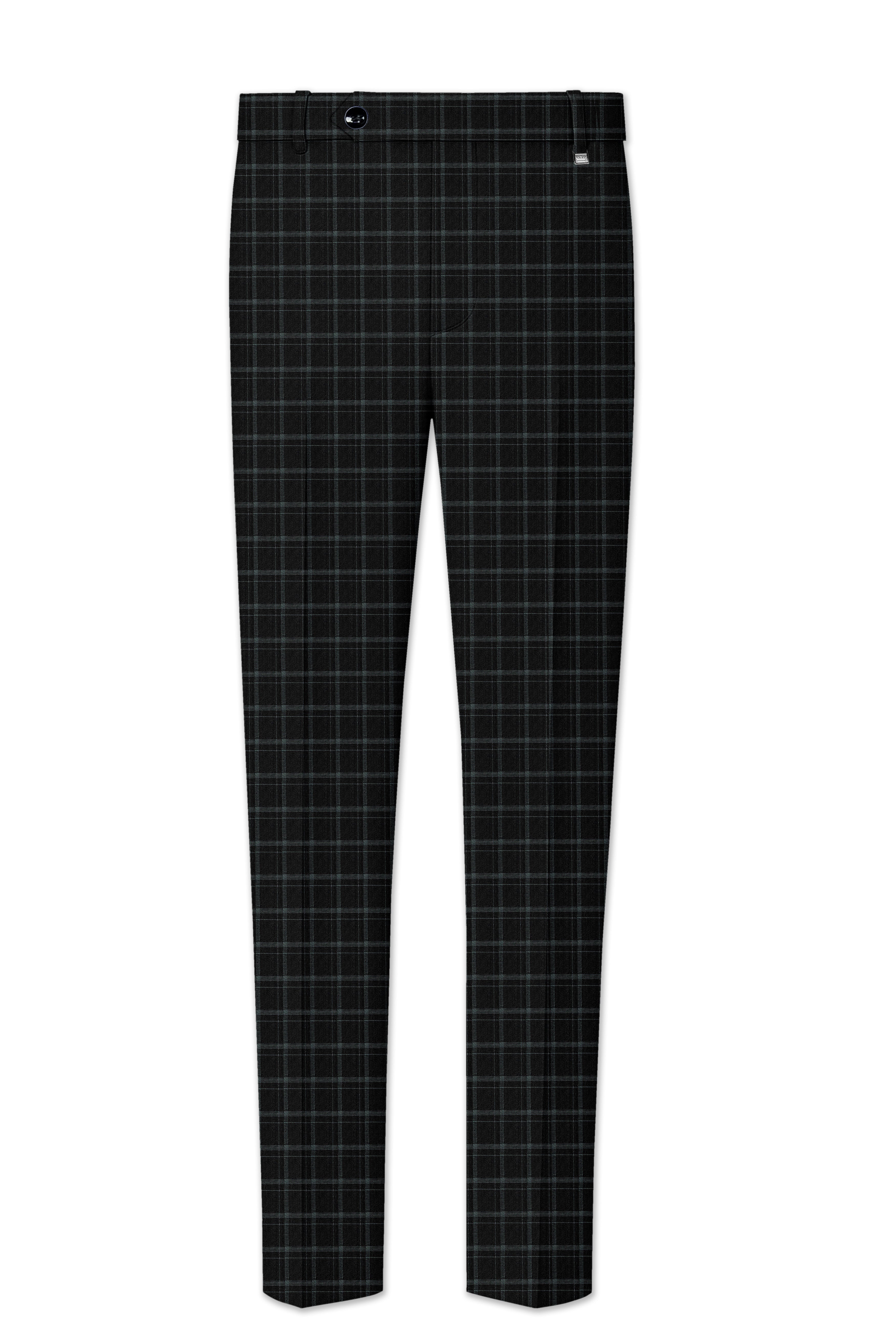 Cape God Gray Checkered Pant