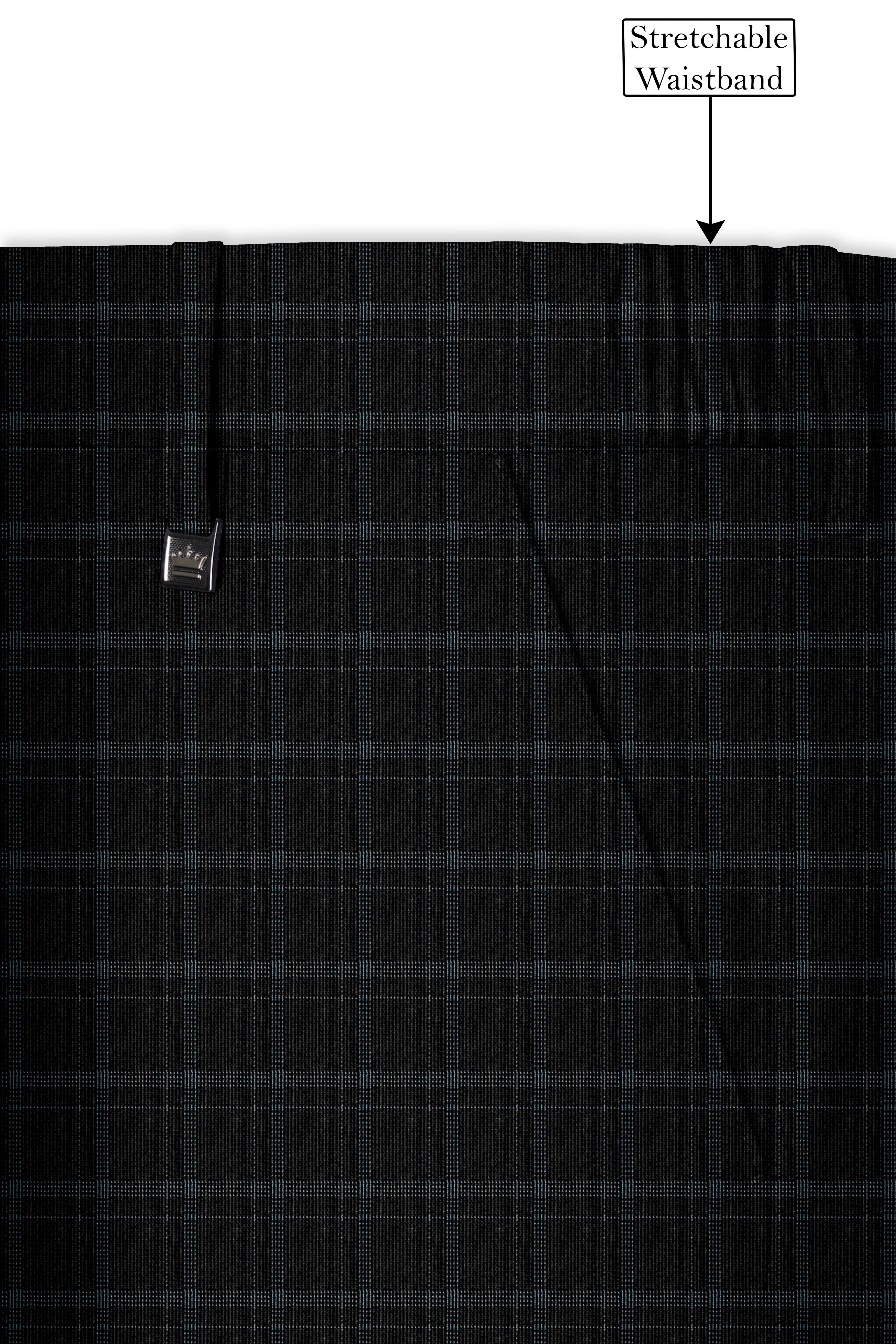 Cape God Gray Checkered Pant