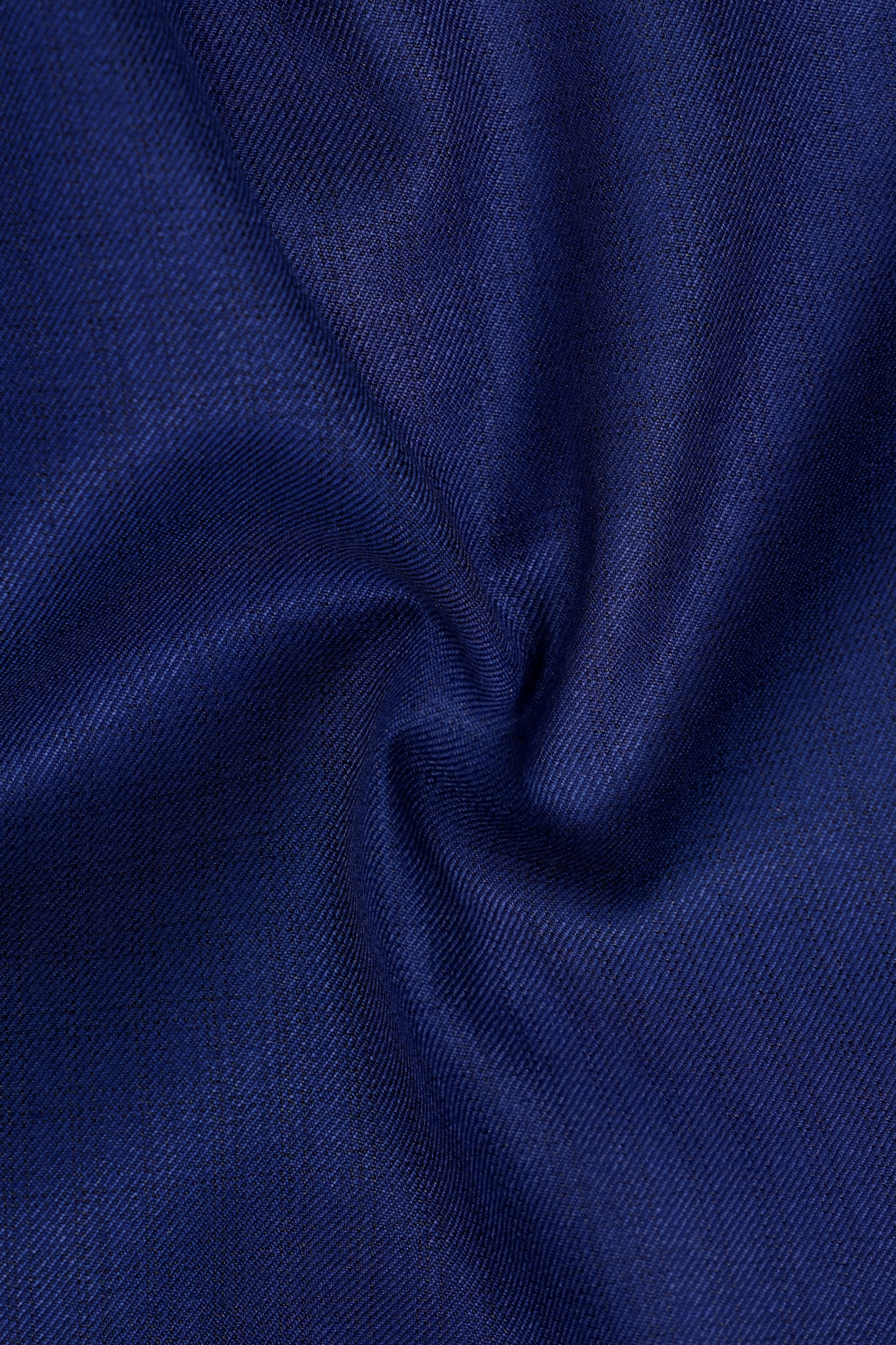 Rhino Blue Textured Pant