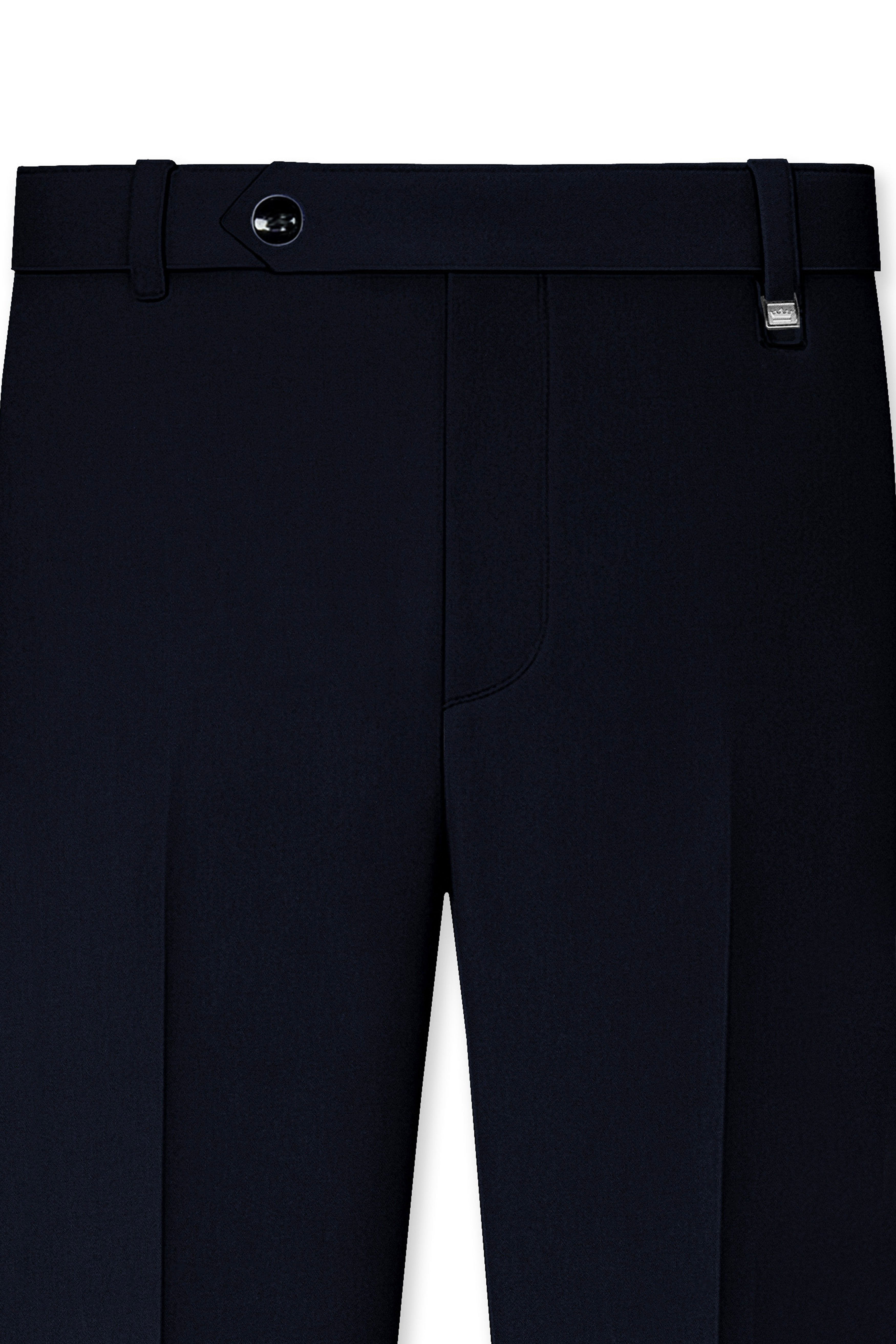 Jaguar Black Textured Pant