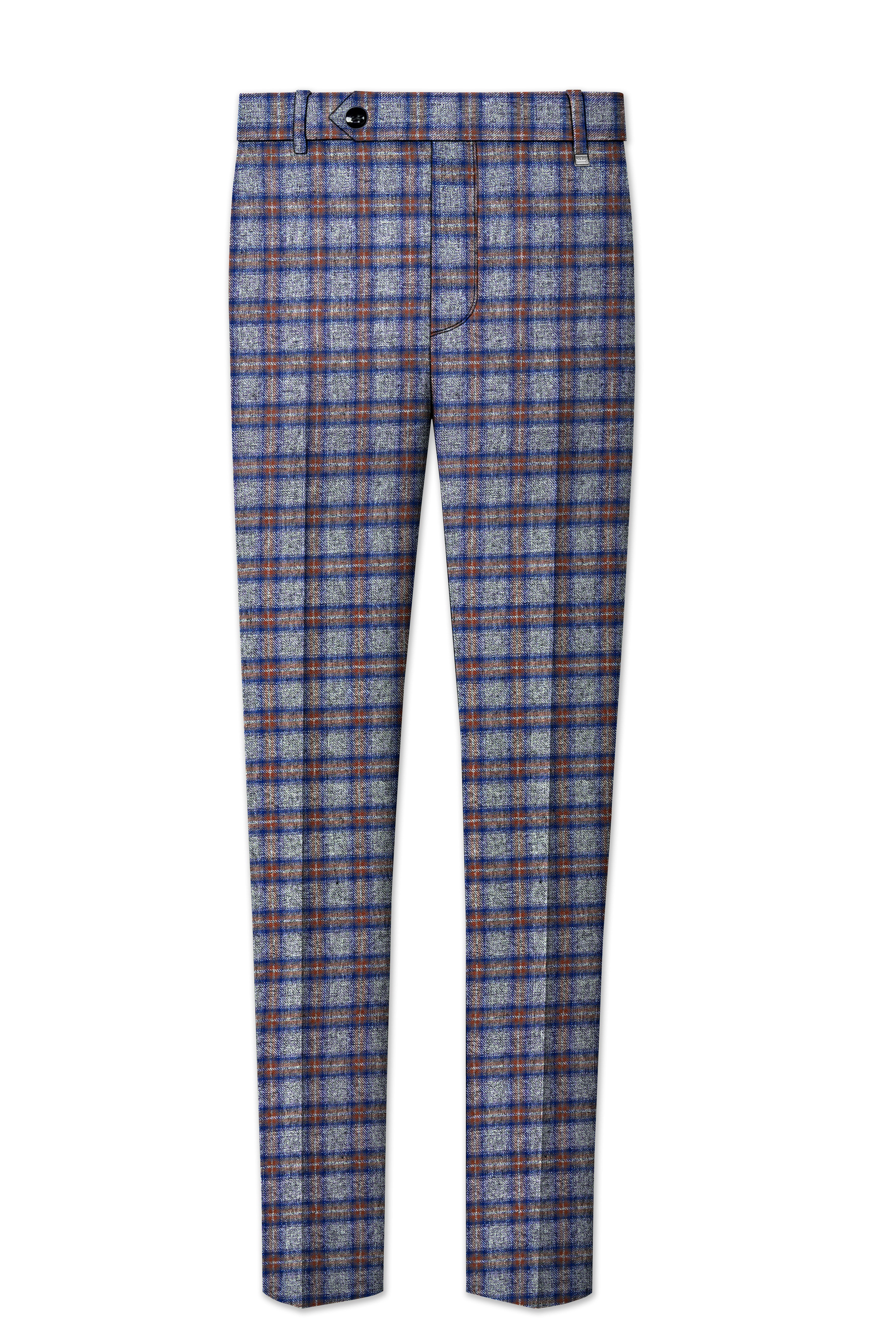 Fuscous Gray Checkered Pant