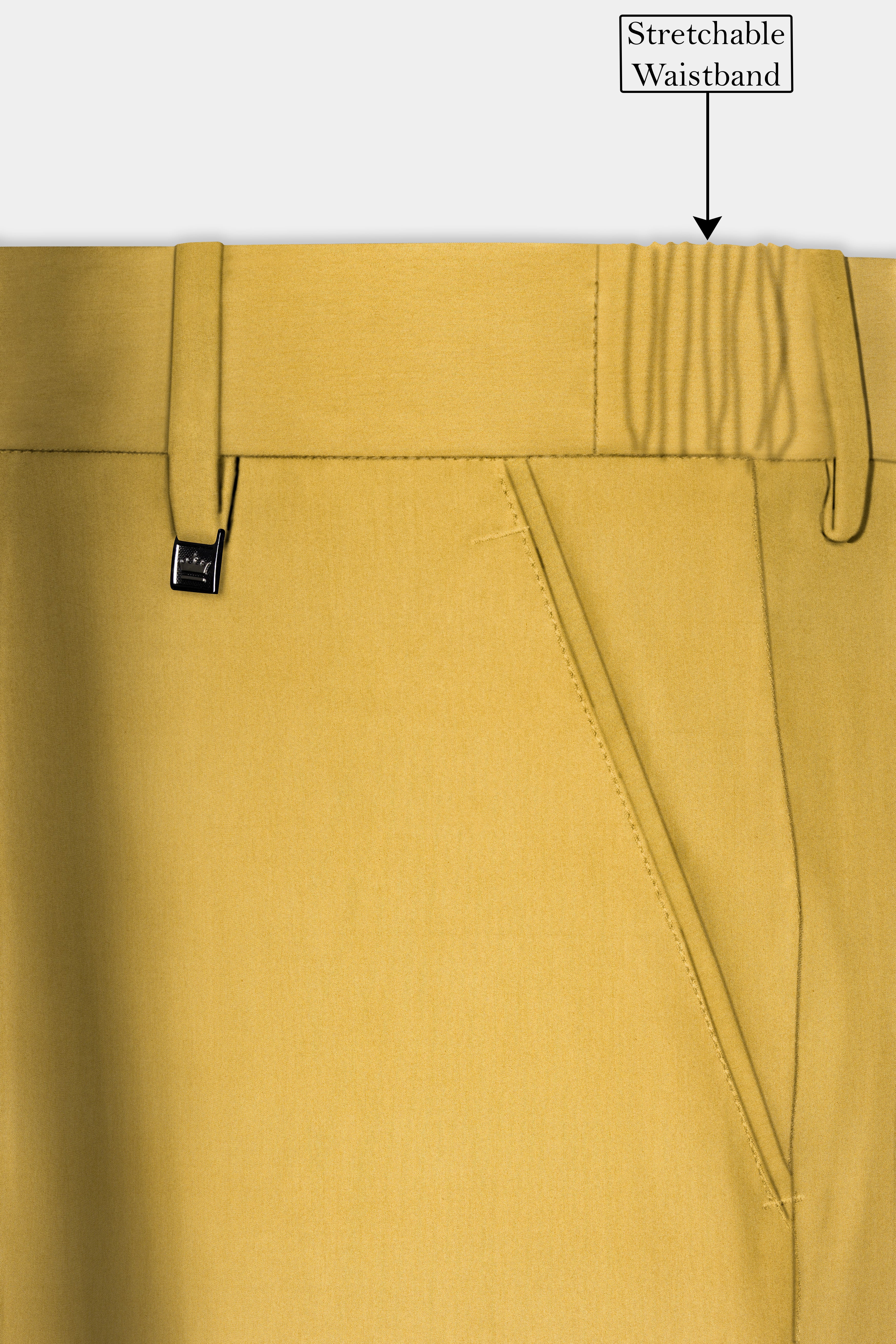 Sycamore Yellow Premium Cotton Pant