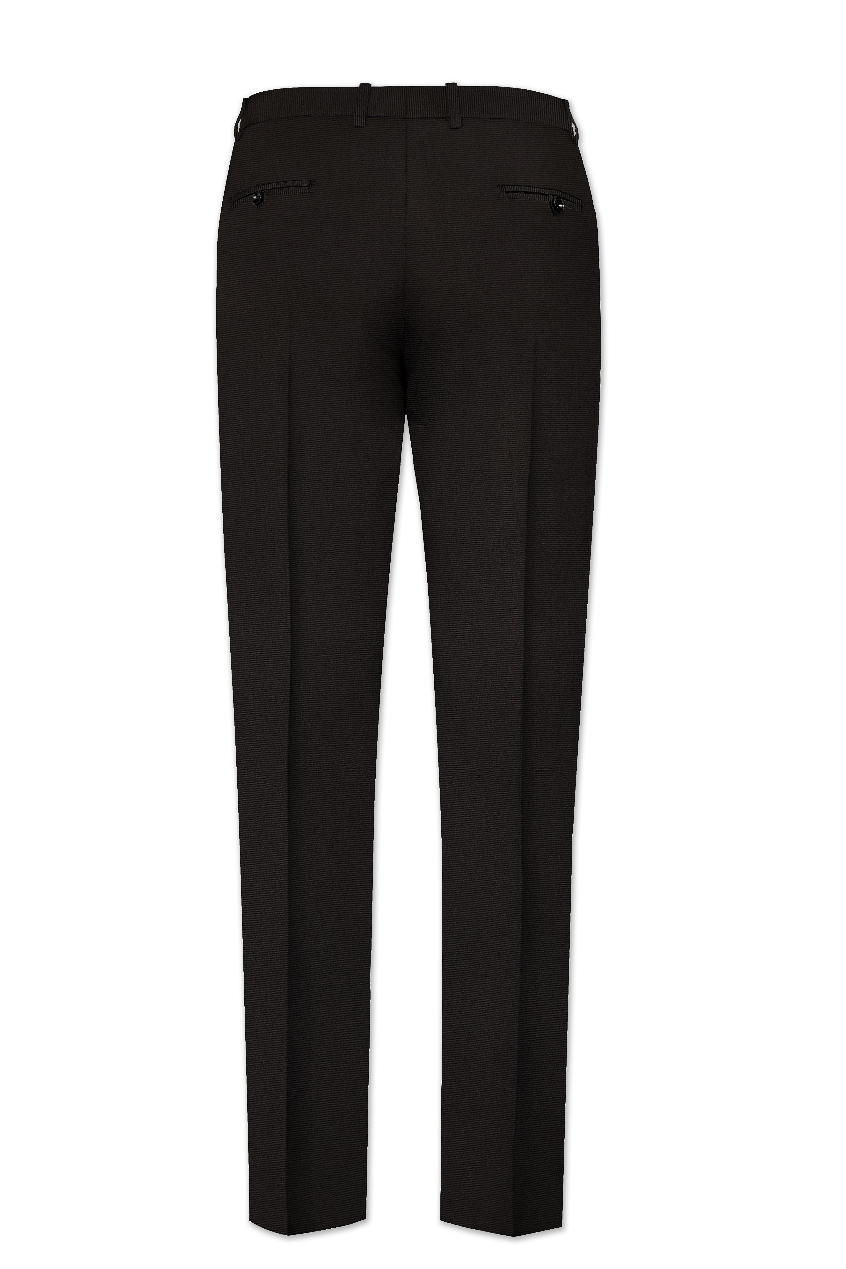 Eclipse Brown Textured Pants