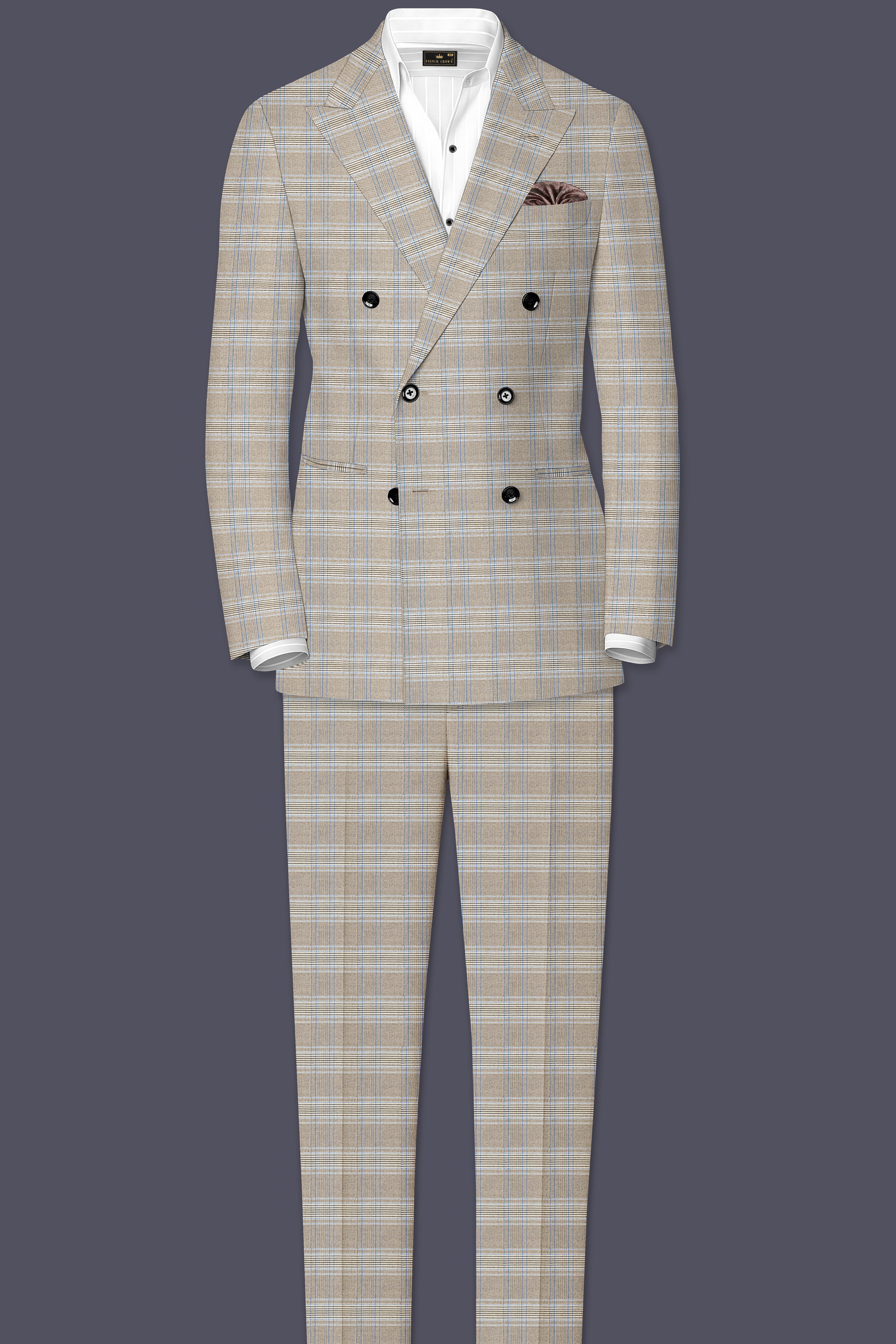 Sandrift Brown Plaid Pants