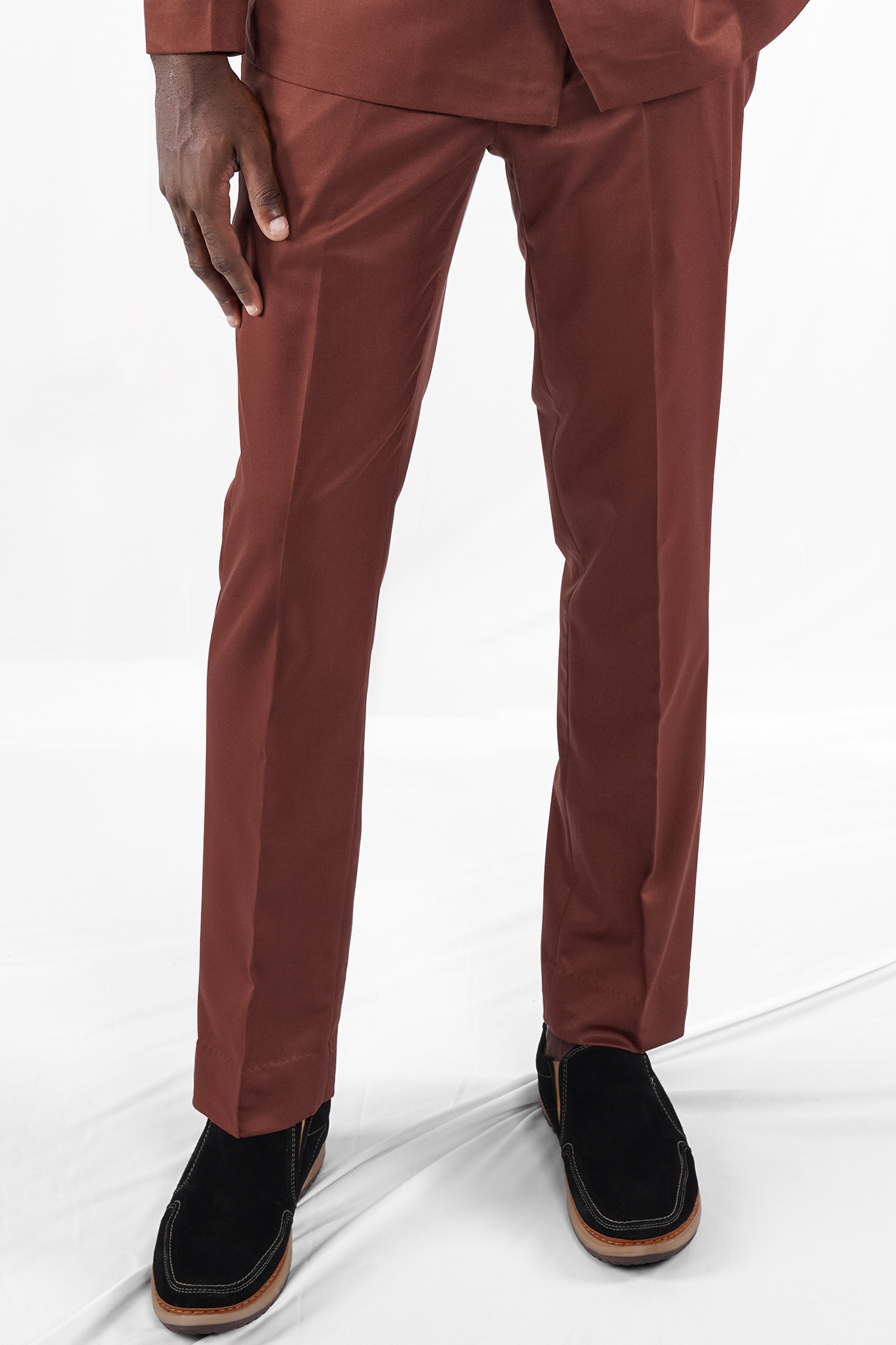Ironstone Red Stretchable traveler Pant T2697-28, T2697-30, T2697-32, T2697-34, T2697-36, T2697-38, T2697-40, T2697-42, T2697-44