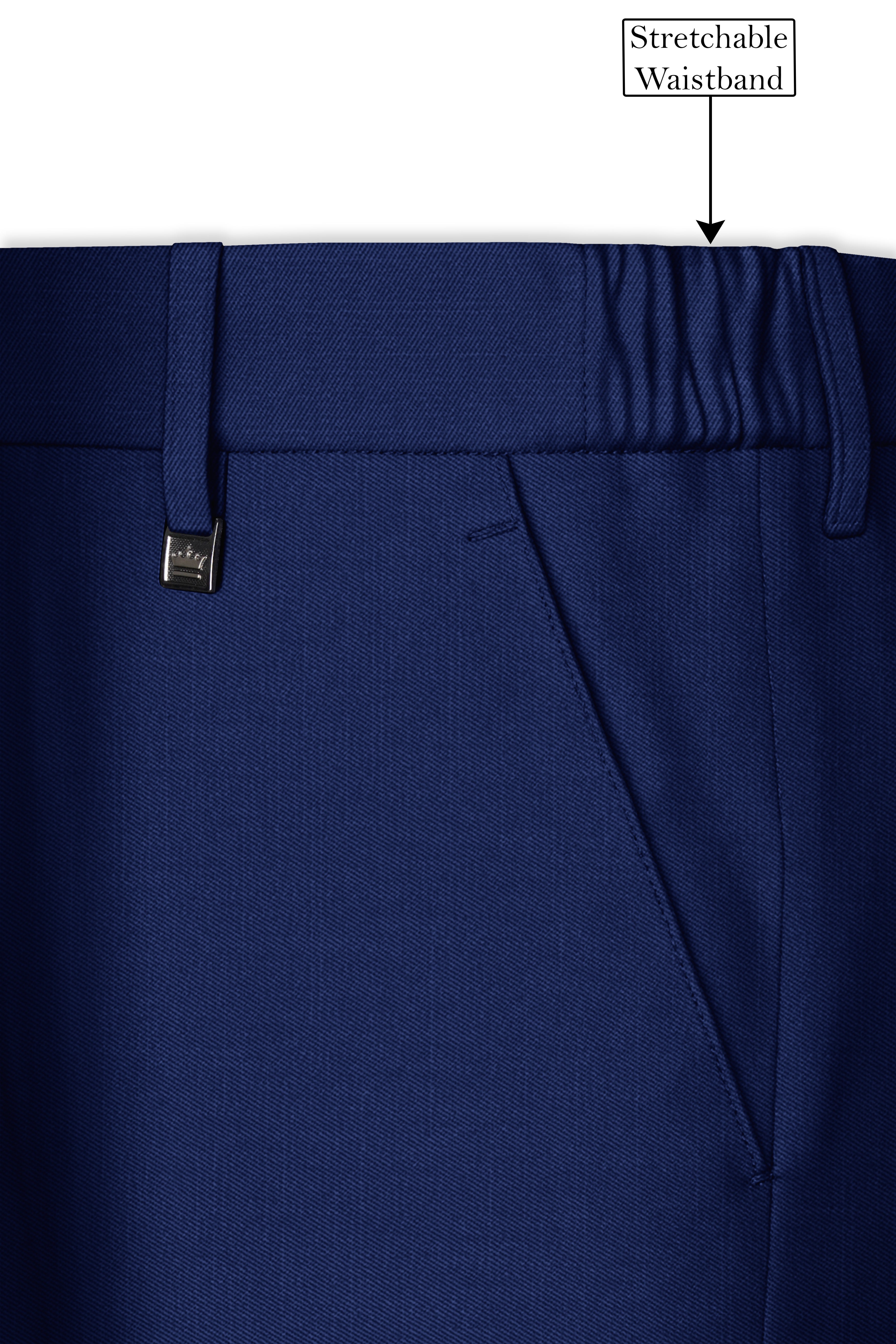 Rhino Blue Stretchable traveler Pant