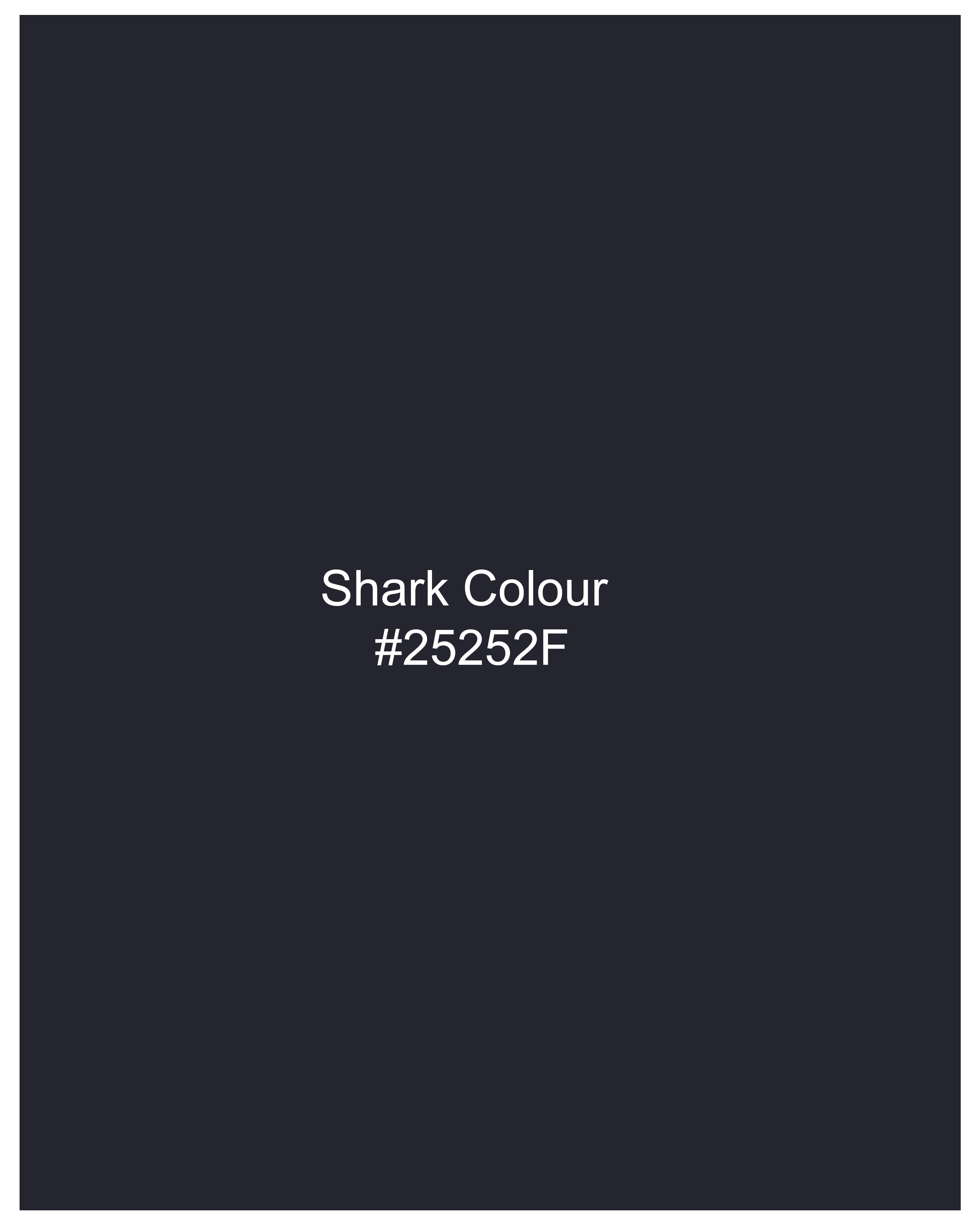 Shark Navy Blue Subtle Windowpane Pant T2701-28, T2701-30, T2701-32, T2701-34, T2701-36, T2701-38, T2701-40, T2701-42, T2701-44