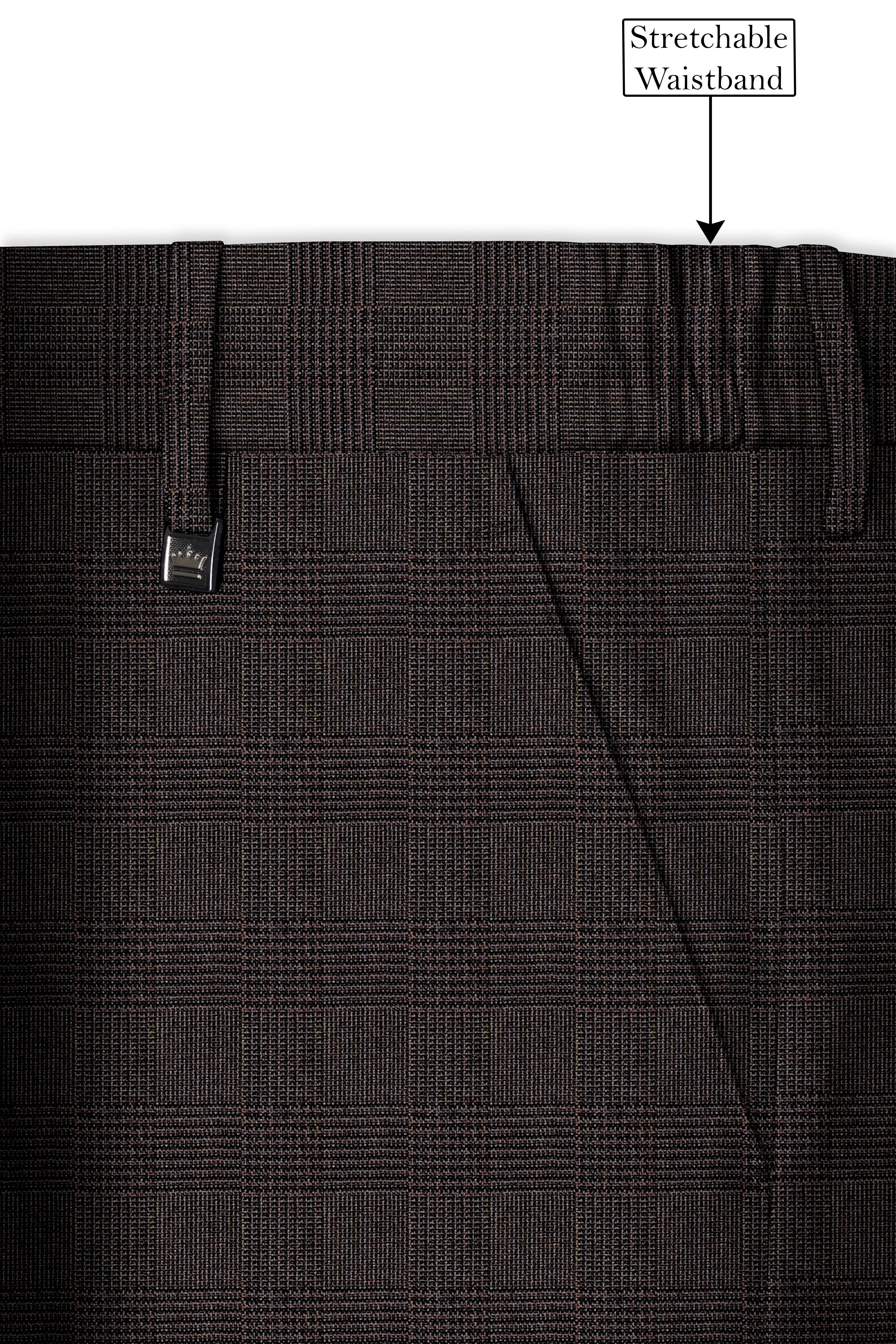 Taupe Coffee Brown Pant
