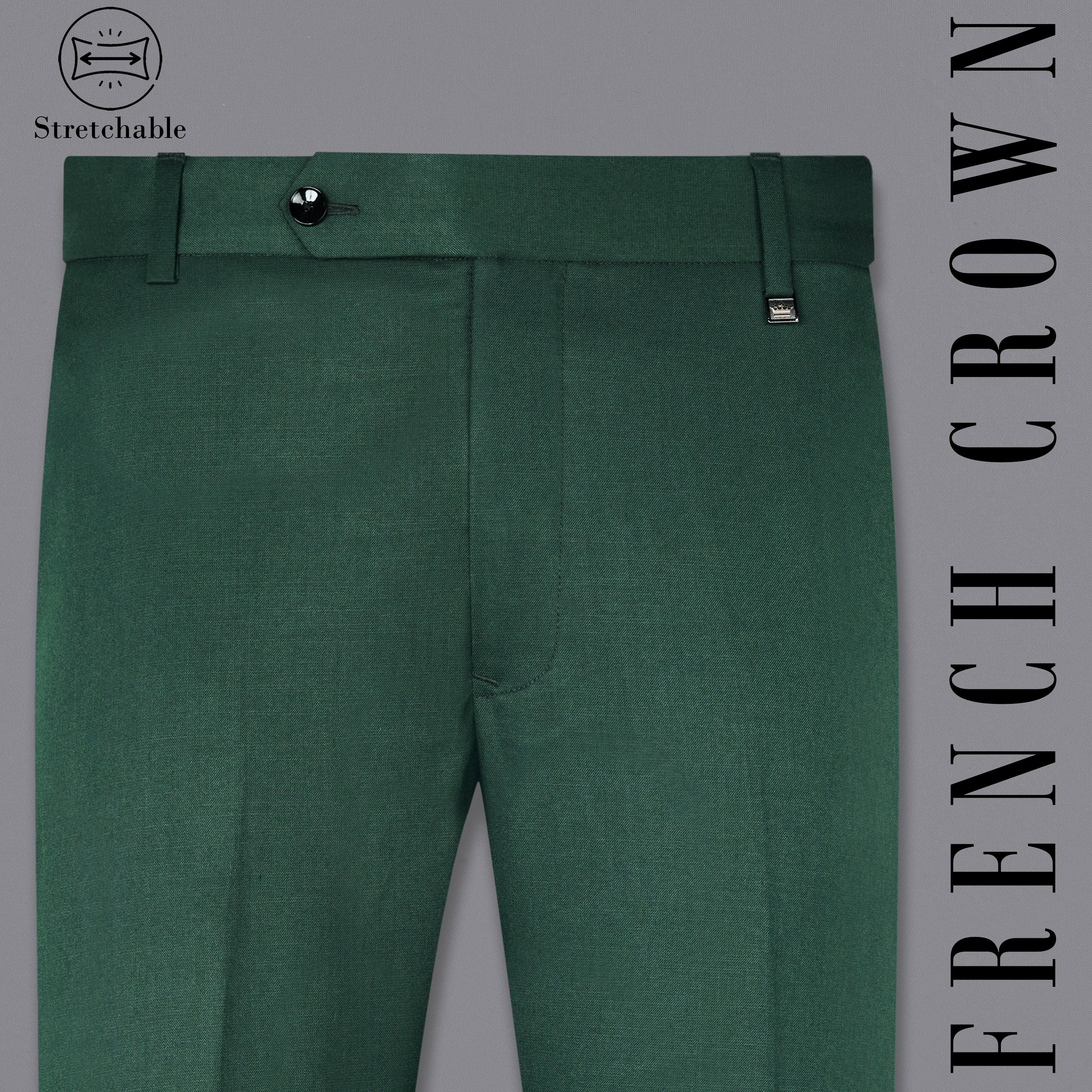 Men's Formal Trousers & Hight Waist Pants in wool on sale | FASHIOLA INDIA