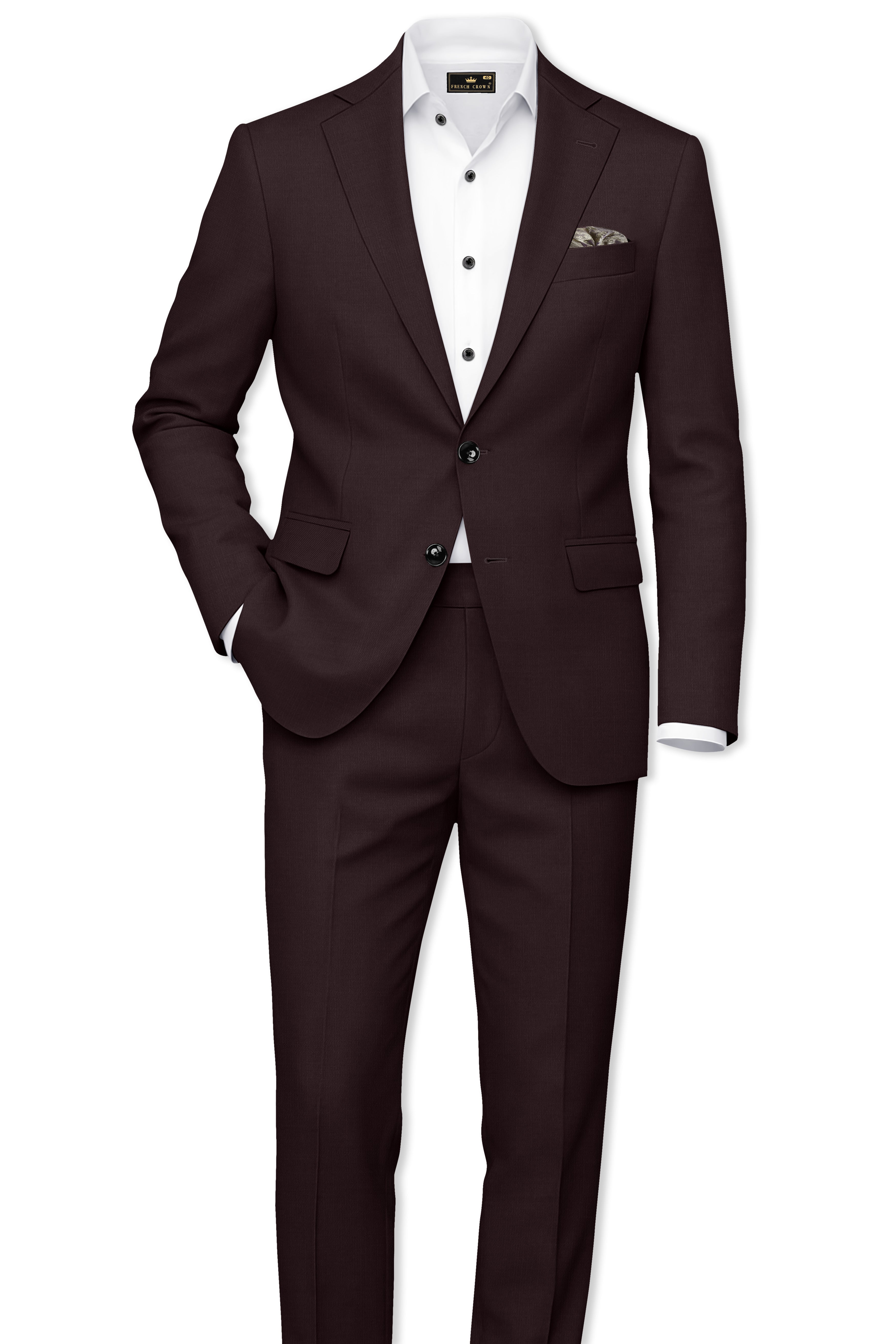 Woody Dark Brown Pant