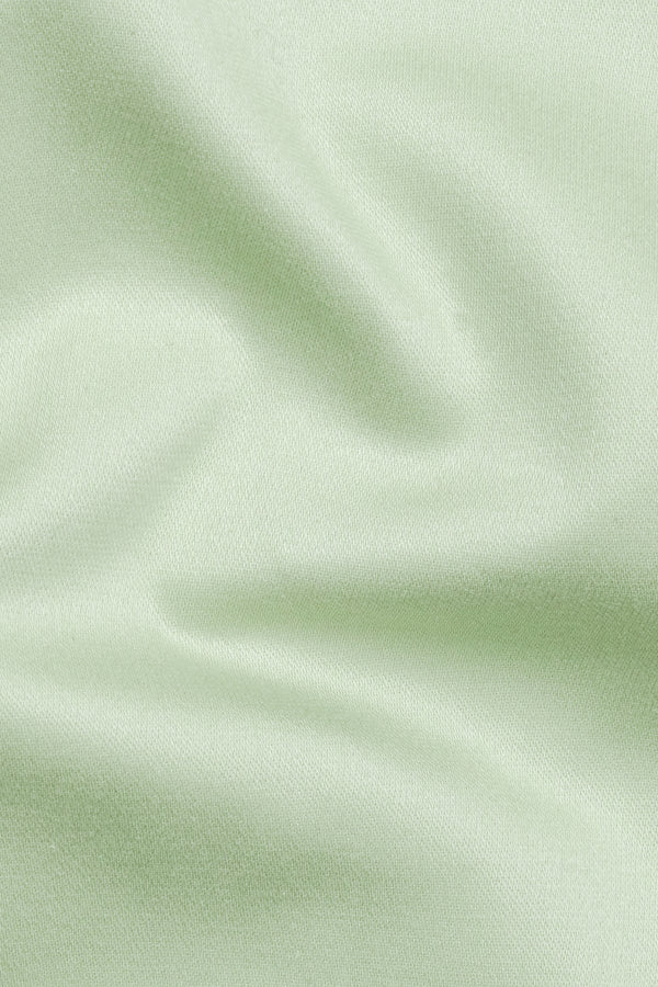 Coriander Green Premium Cotton Stretchable Traveler Pant