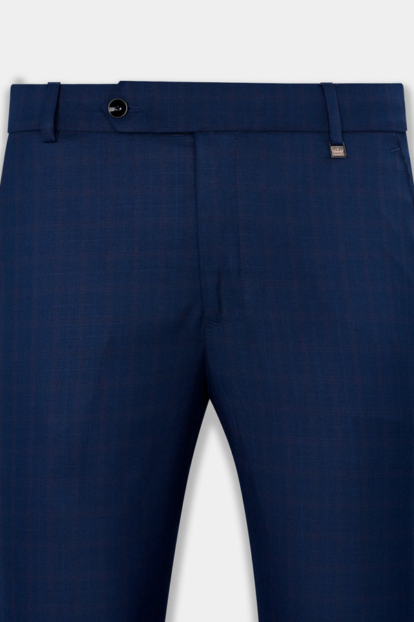 Regular Fit Linenmix trousers  Blue  Men  HM IN