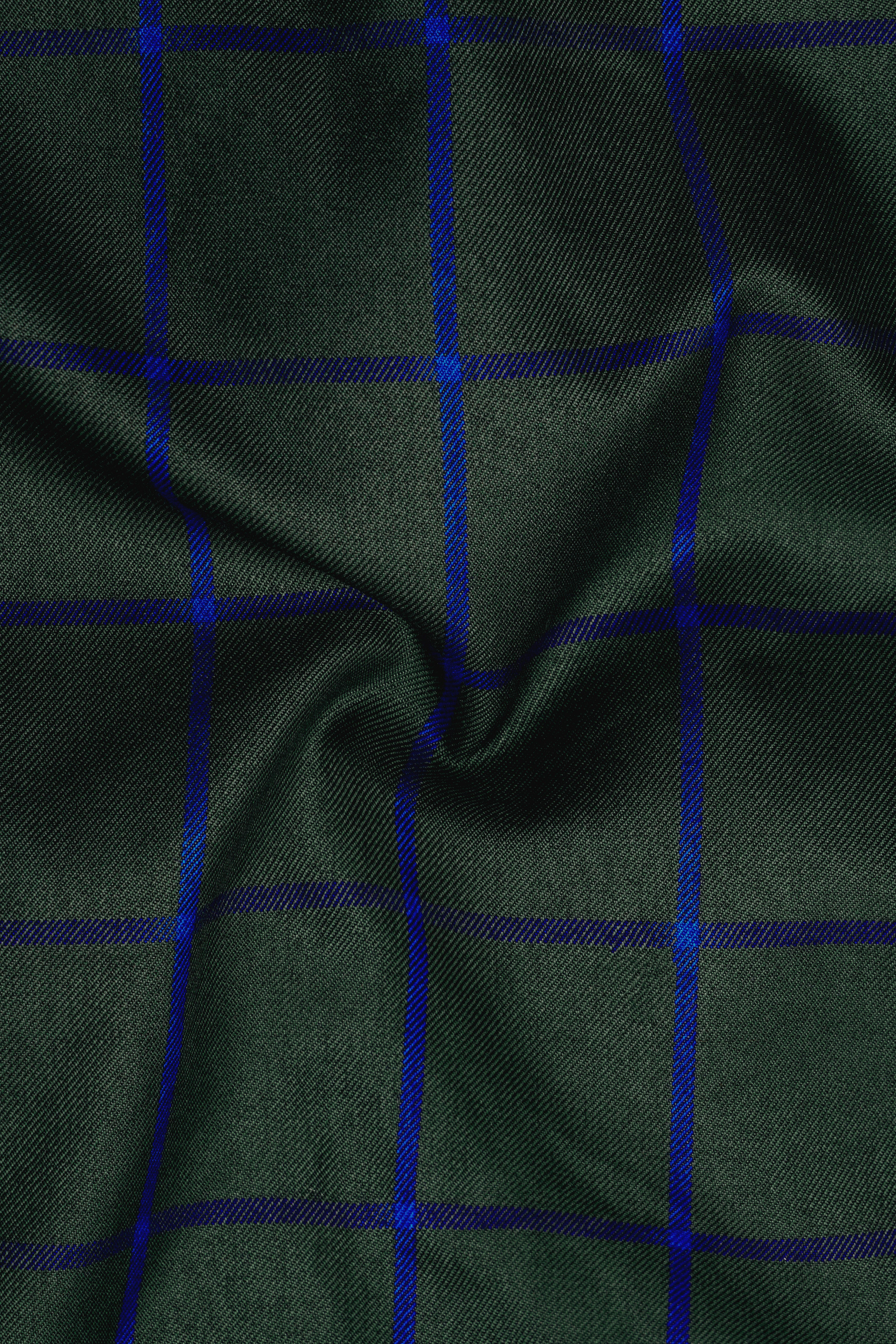 Kombu Green Checkered Pant