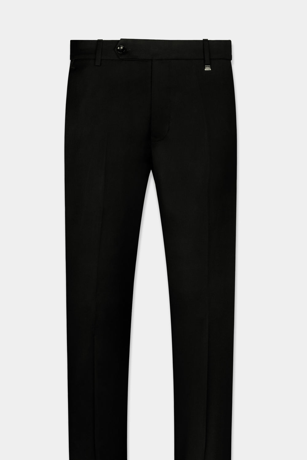 JADE BLACK WOOL RICH PANT