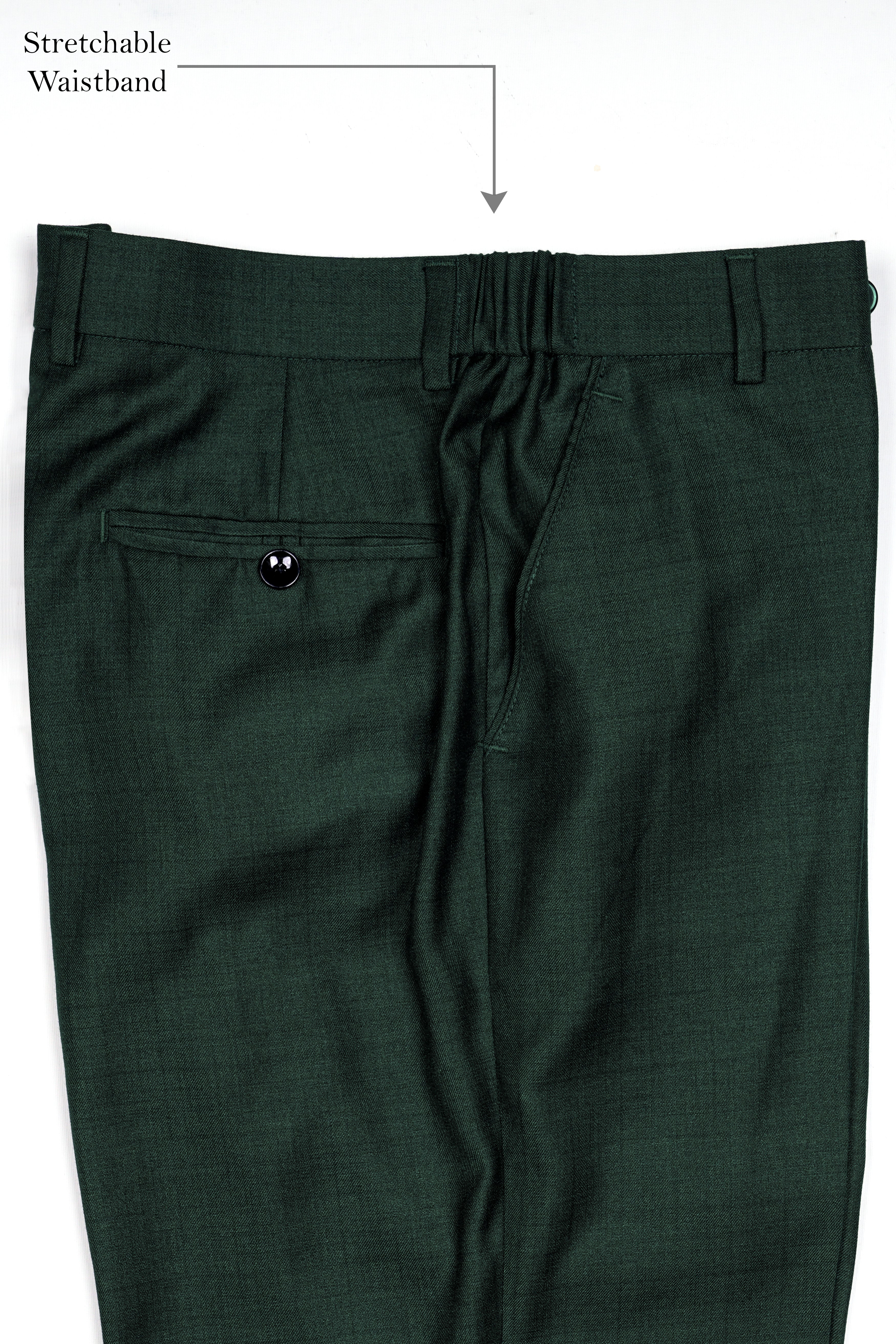 Gable Green Wool Rich Pant T2901-SW-28, T2901-SW-30, T2901-SW-32, T2901-SW-34, T2901-SW-36, T2901-SW-38, T2901-SW-40, T2901-SW-42, T2901-SW-44