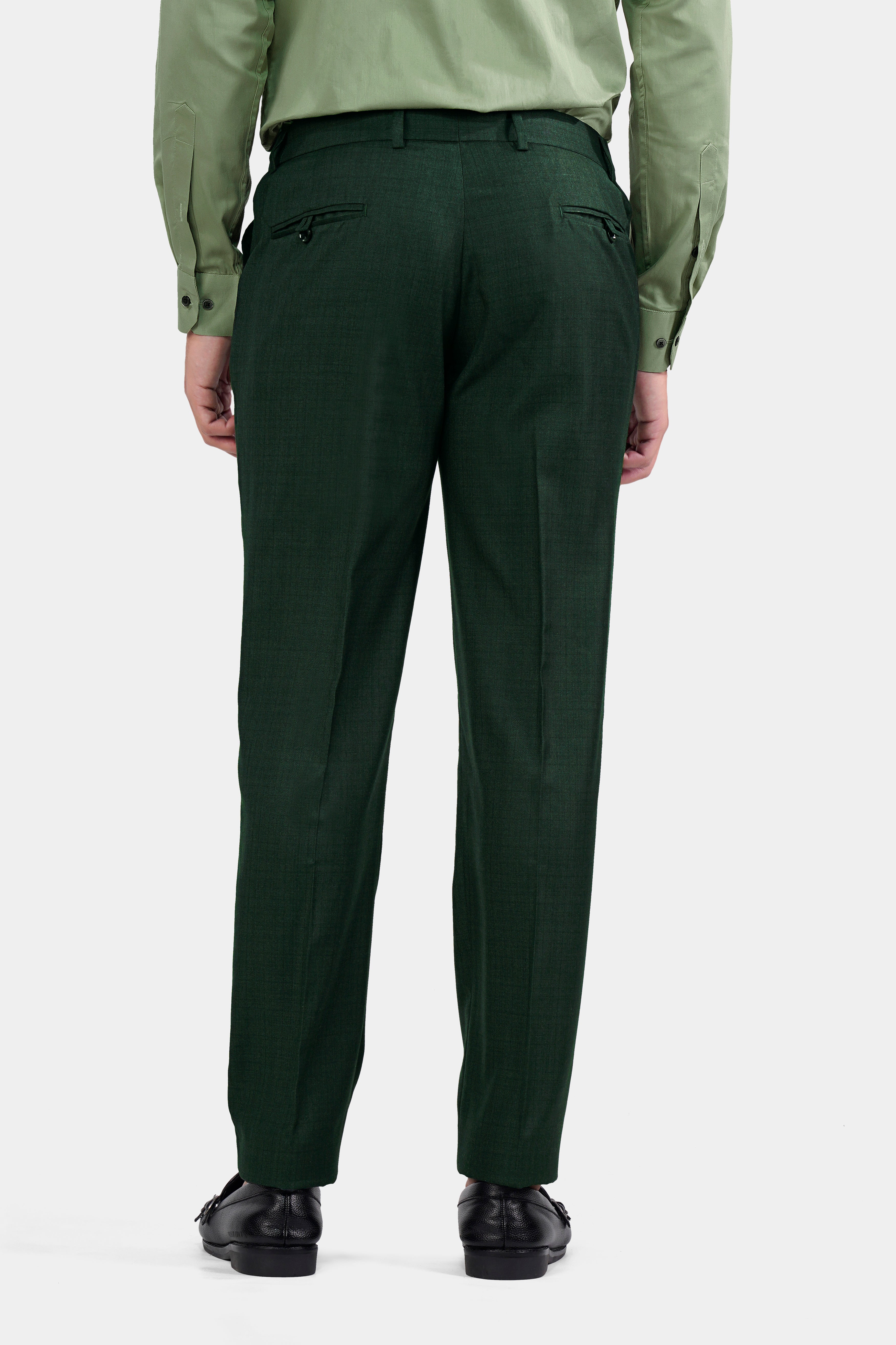 Gable Green Wool Rich Pant T2901-SW-28, T2901-SW-30, T2901-SW-32, T2901-SW-34, T2901-SW-36, T2901-SW-38, T2901-SW-40, T2901-SW-42, T2901-SW-44