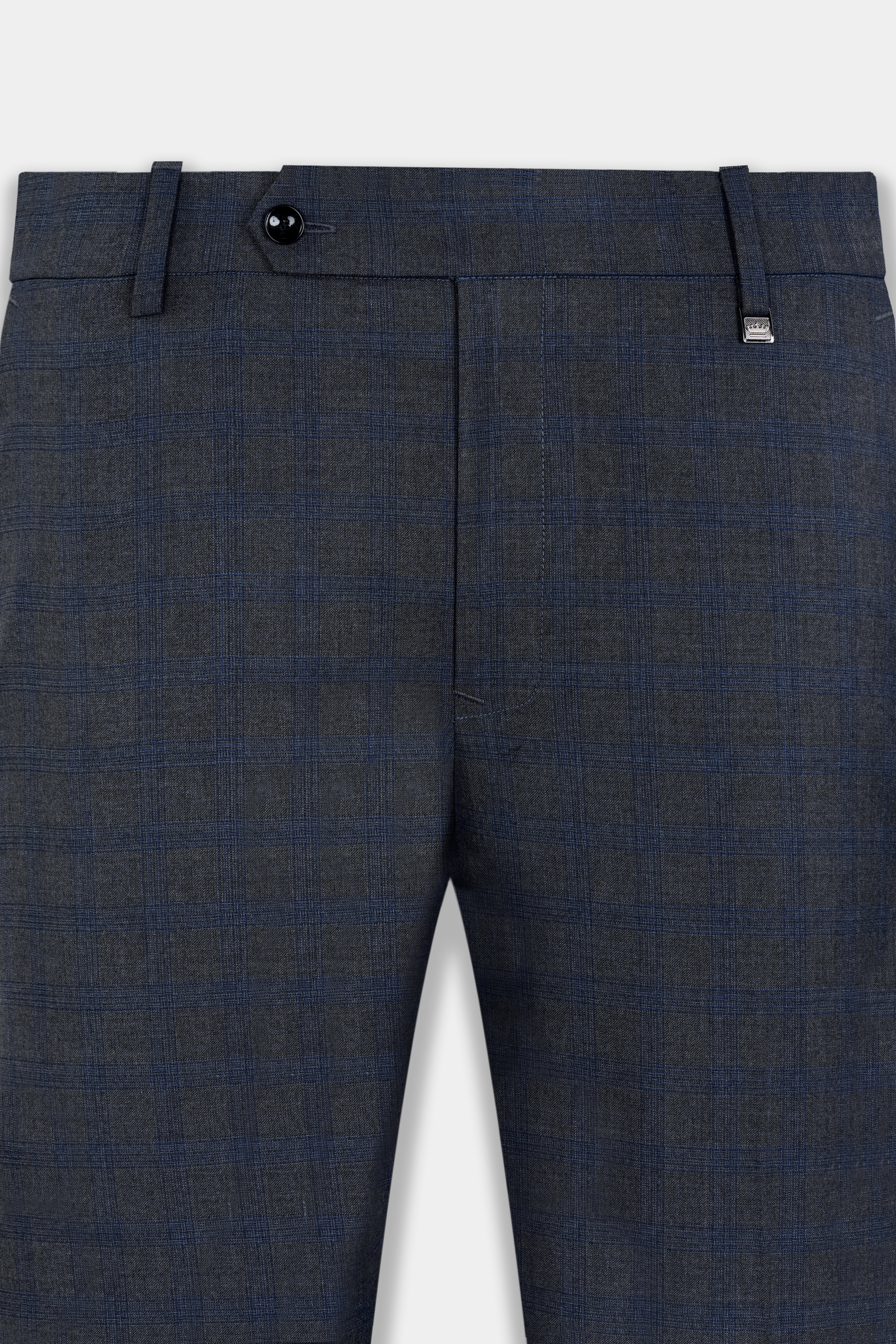 One-pleat trousers in pure cashmere gabardine | GIORGIO ARMANI Man