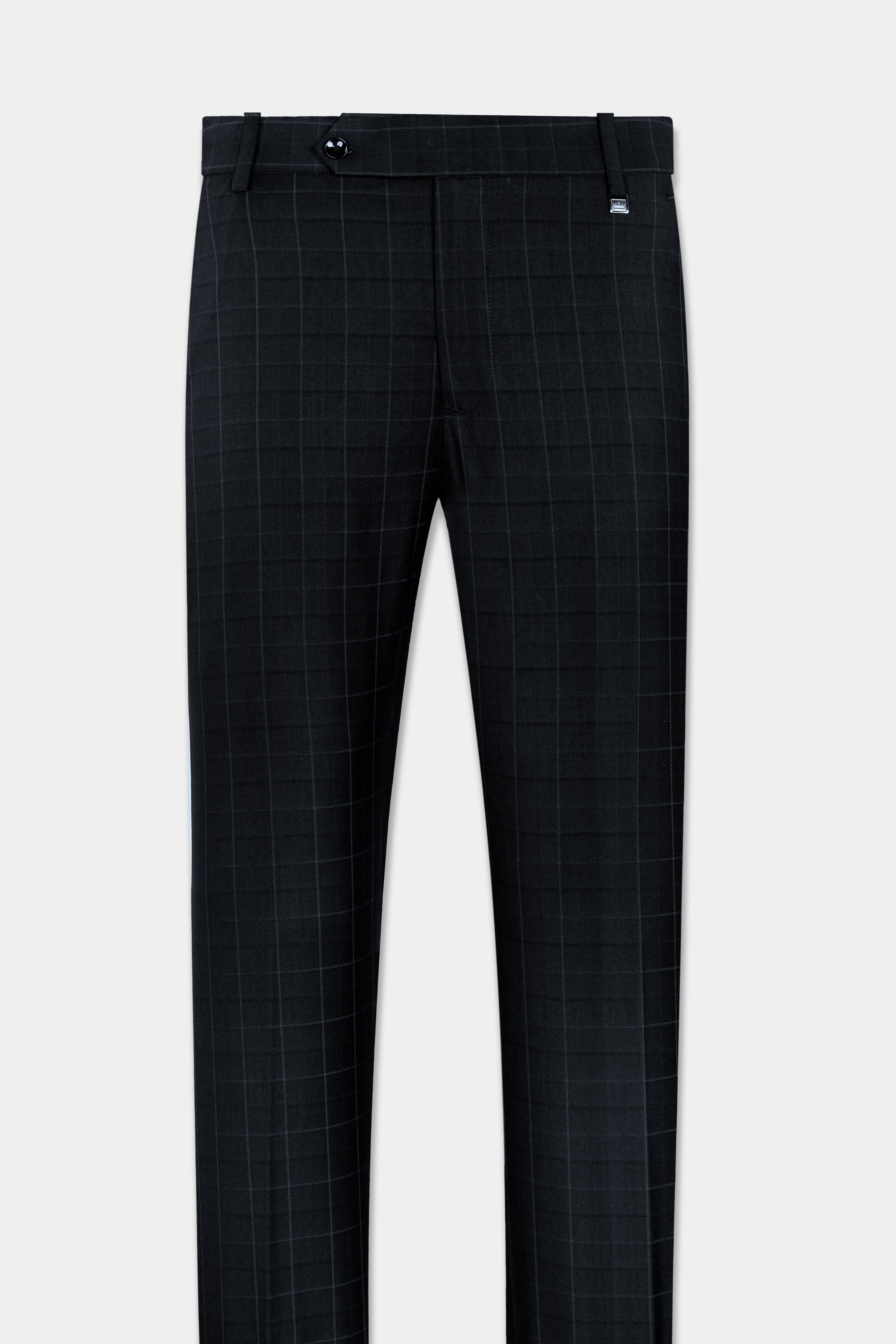 Buy UNITED COLORS OF BENETTON Mens 4 Pocket Checked Trousers | Shoppers Stop