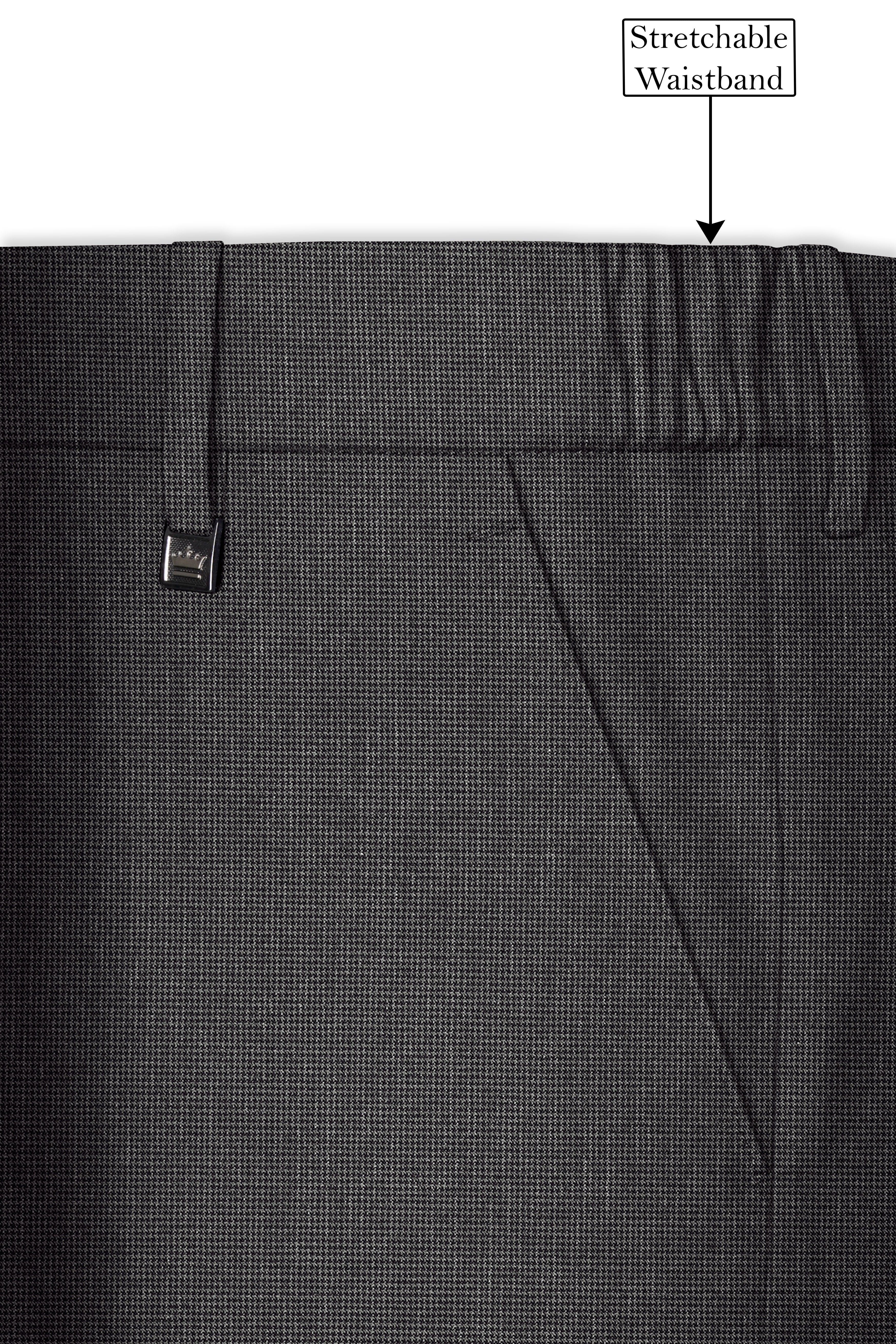 Capecod Gray Wool Rich Pant