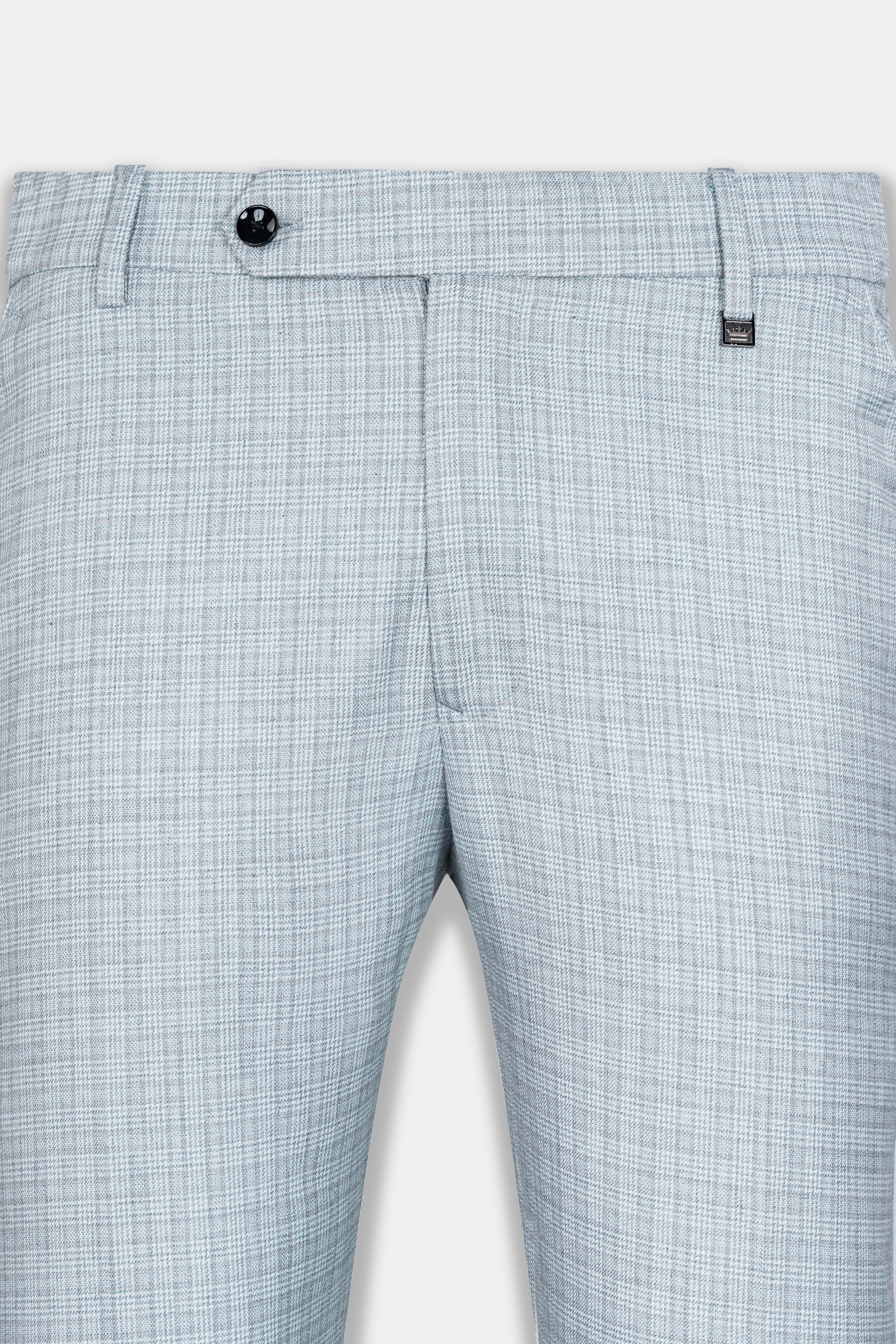 Tiara Gray Checkered Wool Rich Pant T2929-SW-28, T2929-SW-30, T2929-SW-32, T2929-SW-34, T2929-SW-36, T2929-SW-38, T2929-SW-40, T2929-SW-42, T2929-SW-44