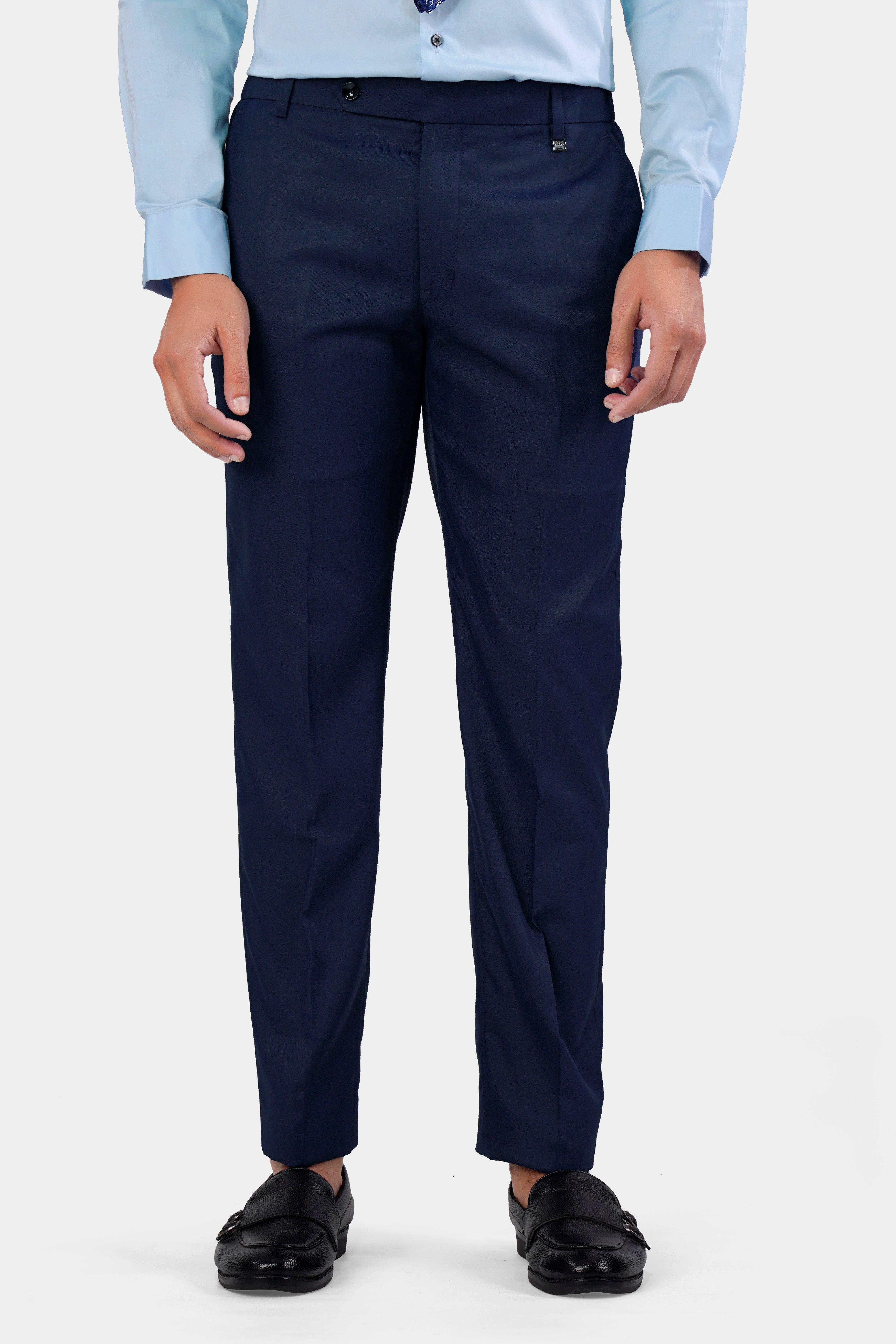 FENDI cadet blue wide leg side zip pants trousers size 40 -US 4 | eBay