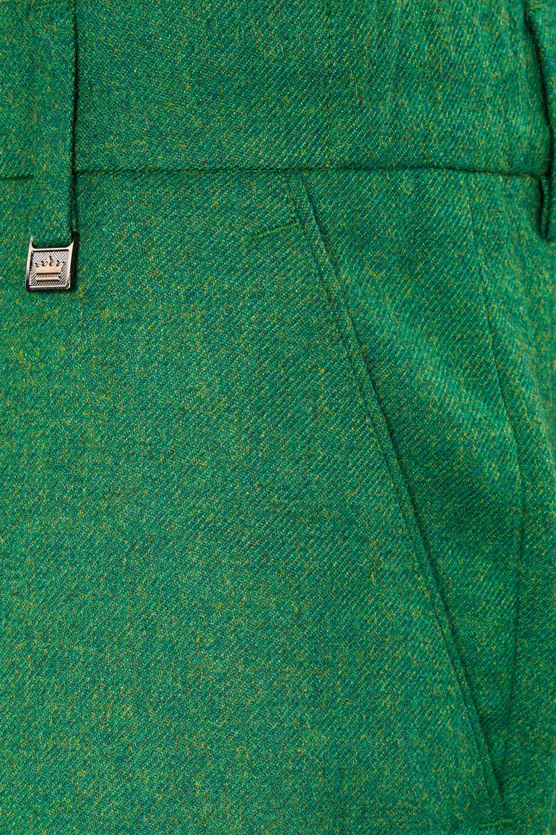 Napier Green Tweed Pant