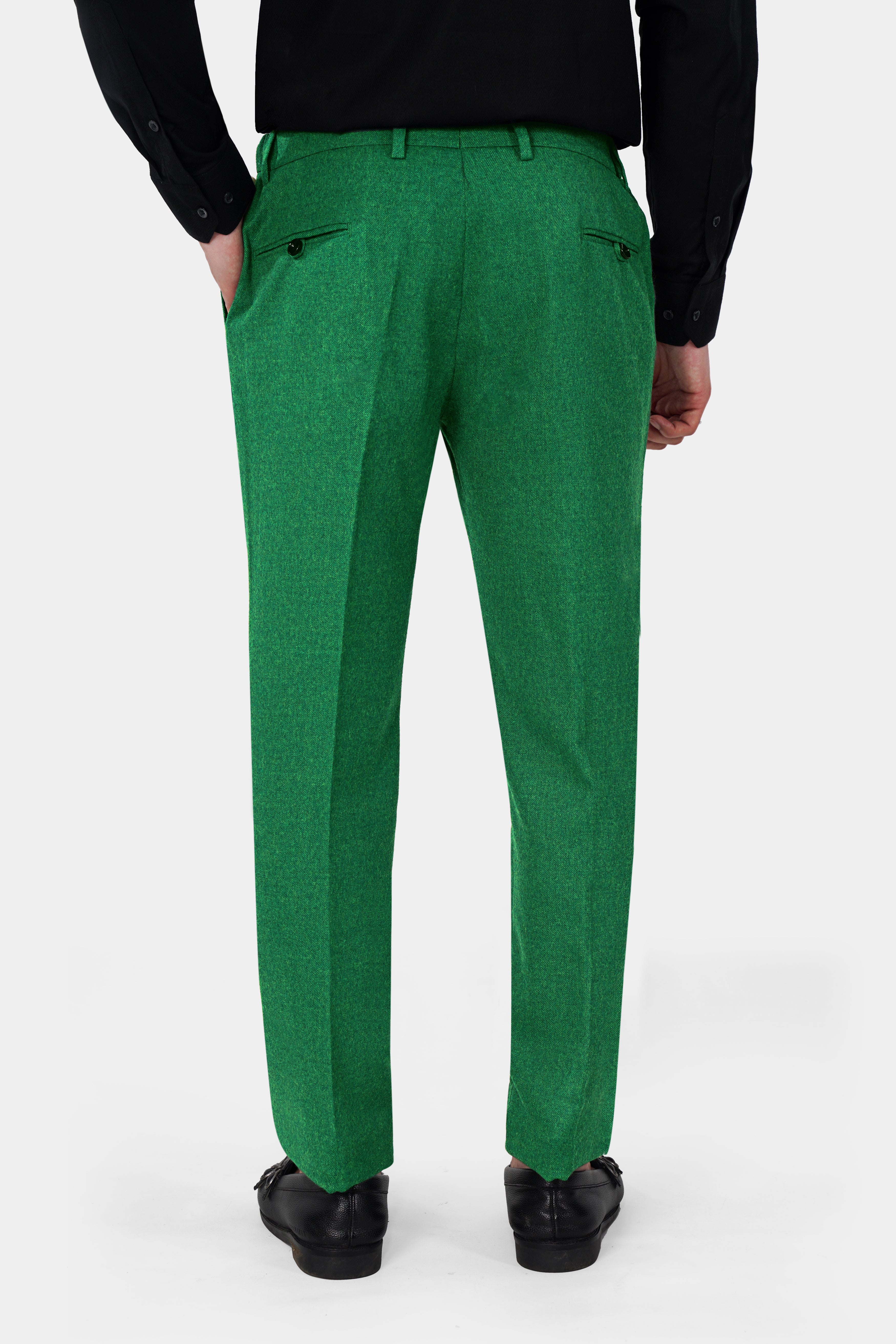 Napier Green Tweed Pant T2976-28, T2976-30, T2976-32, T2976-34, T2976-36, T2976-38, T2976-40, T2976-42, T2976-44