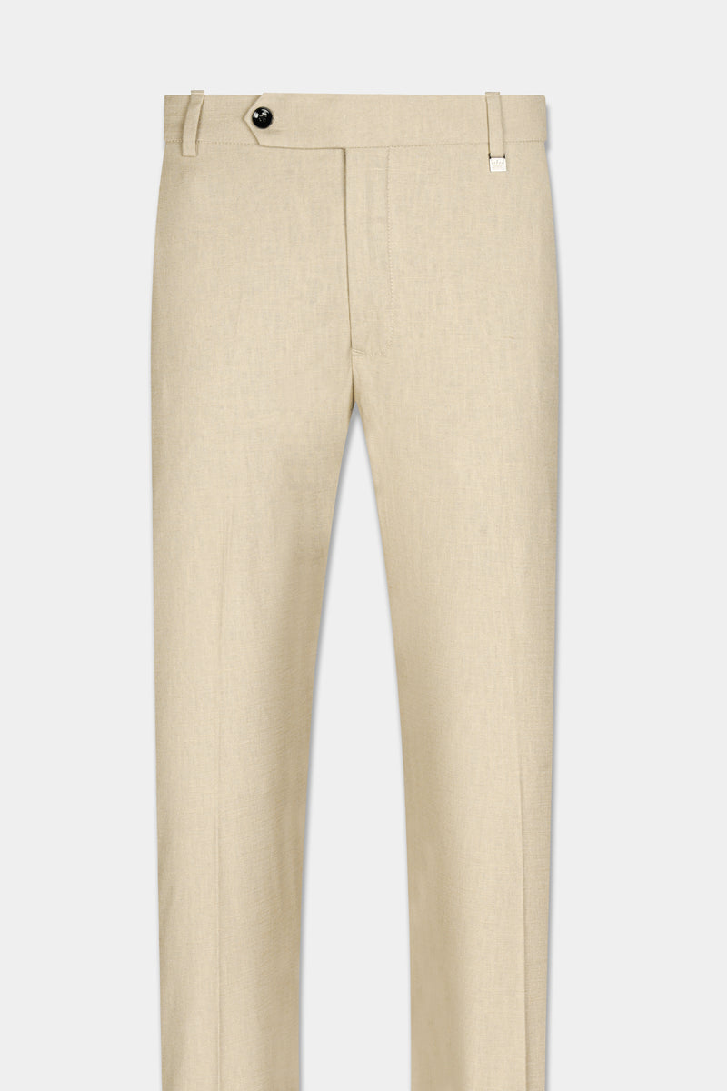 CASHMERE BEIGE PREMIUM COTTON PANT