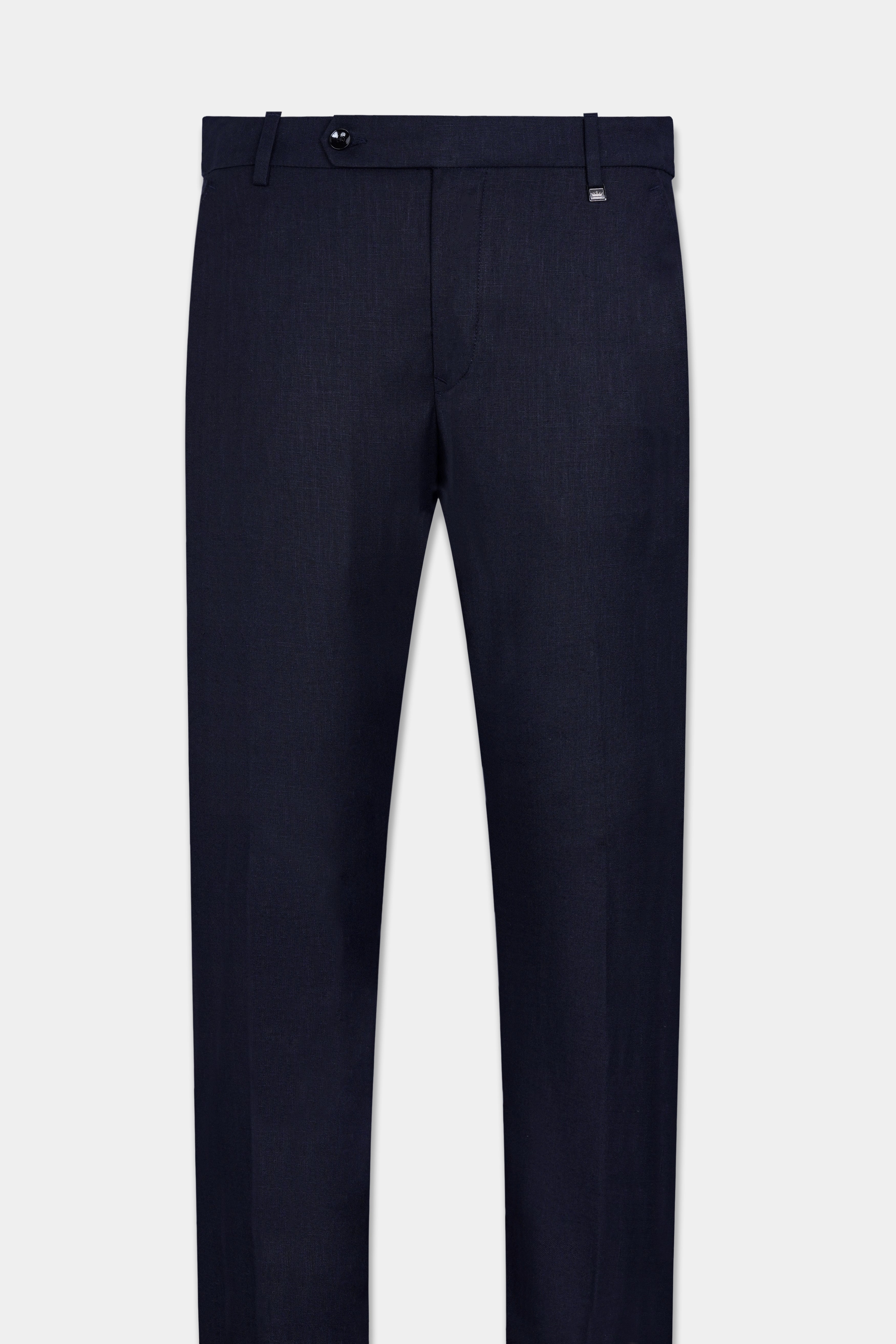 Cinder Blue Premium Cotton Stretchable Waistband Pant