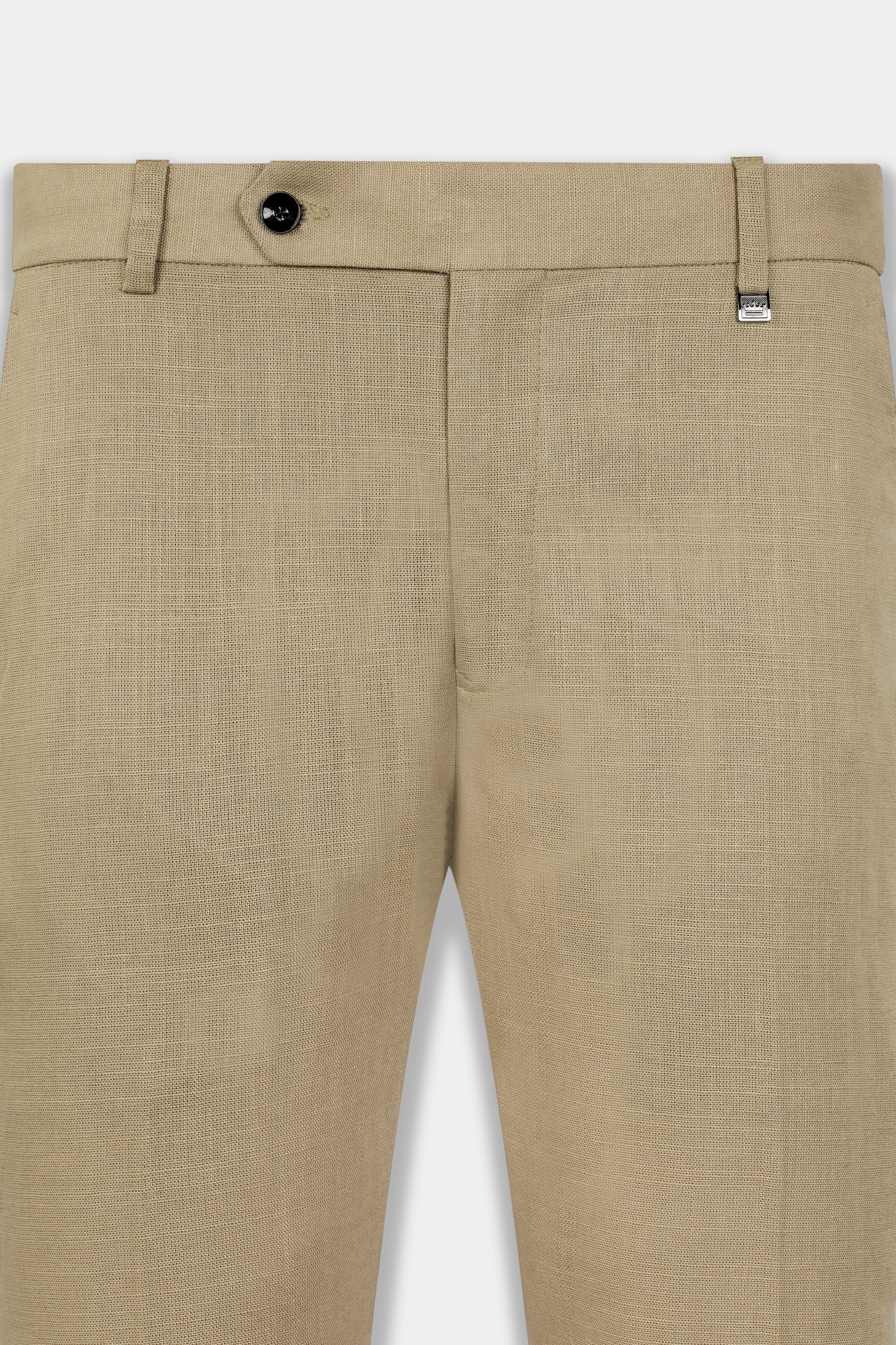Buy Men Brown Solid Super Slim Fit Trousers Online - 172842 | Peter England