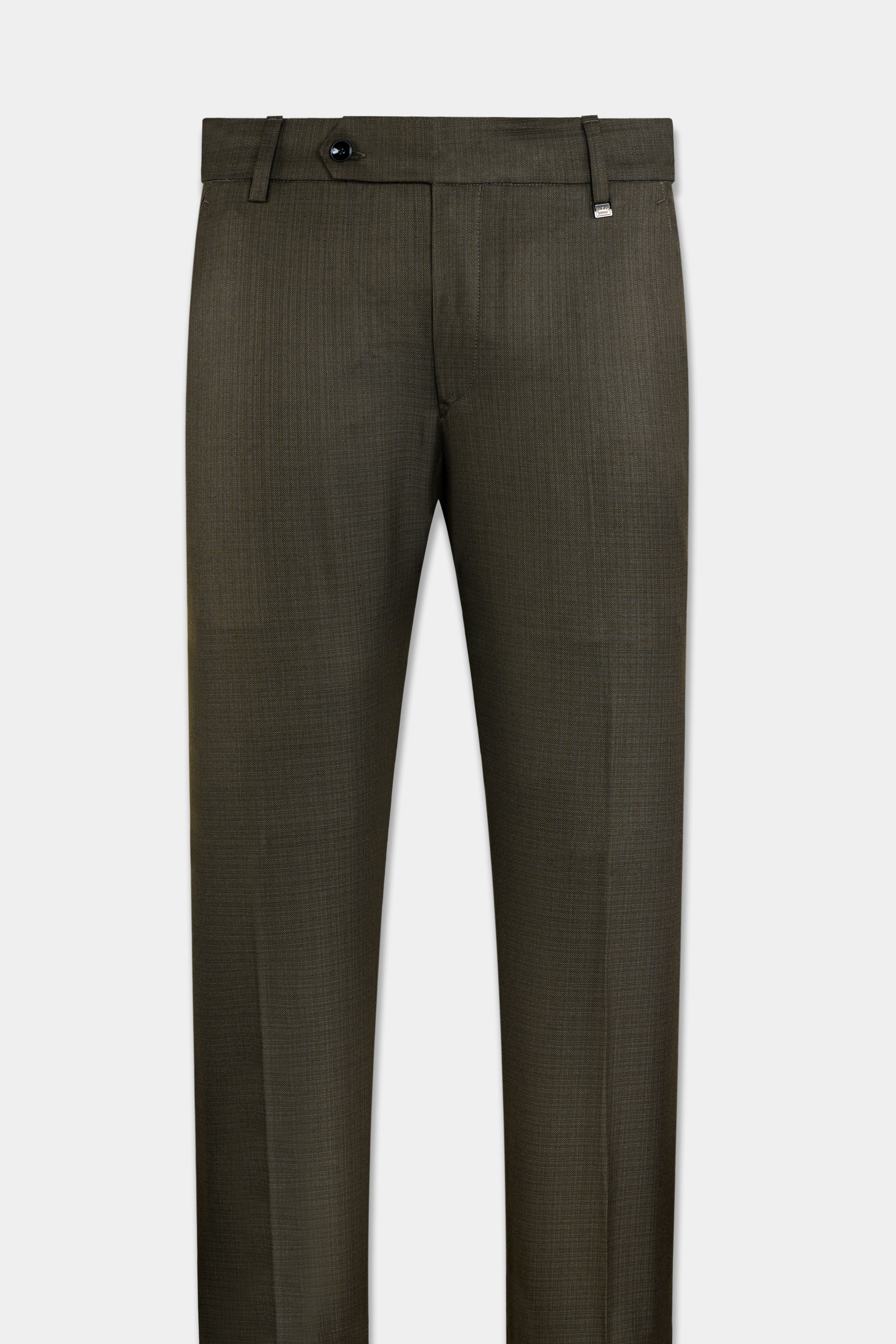 Eclipse Brown Wool Rich Pant