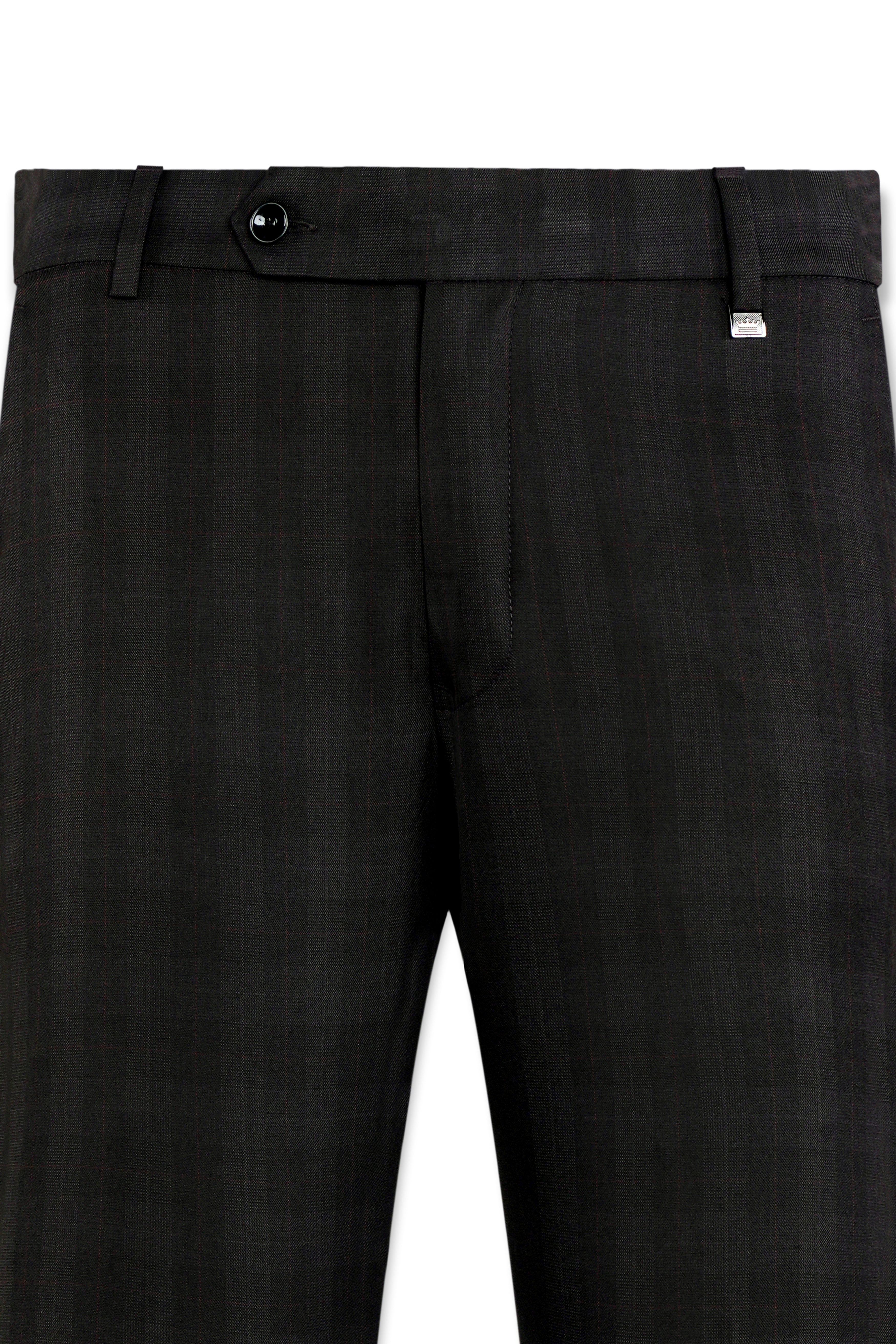 Buy Black Trousers & Pants for Men by BLEU VELVET Online | Ajio.com