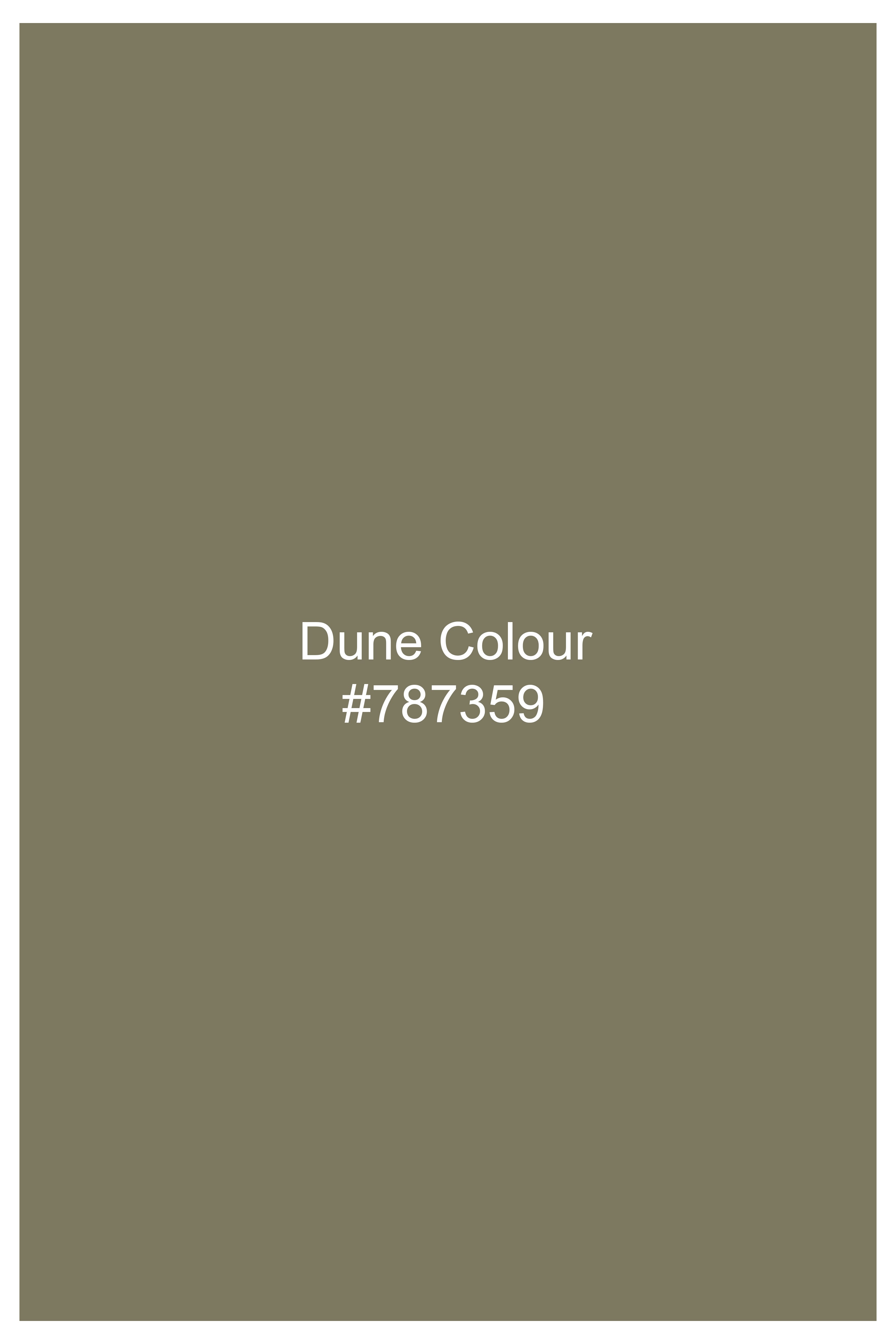 Dune Brown Premium Cotton Chinos Pant