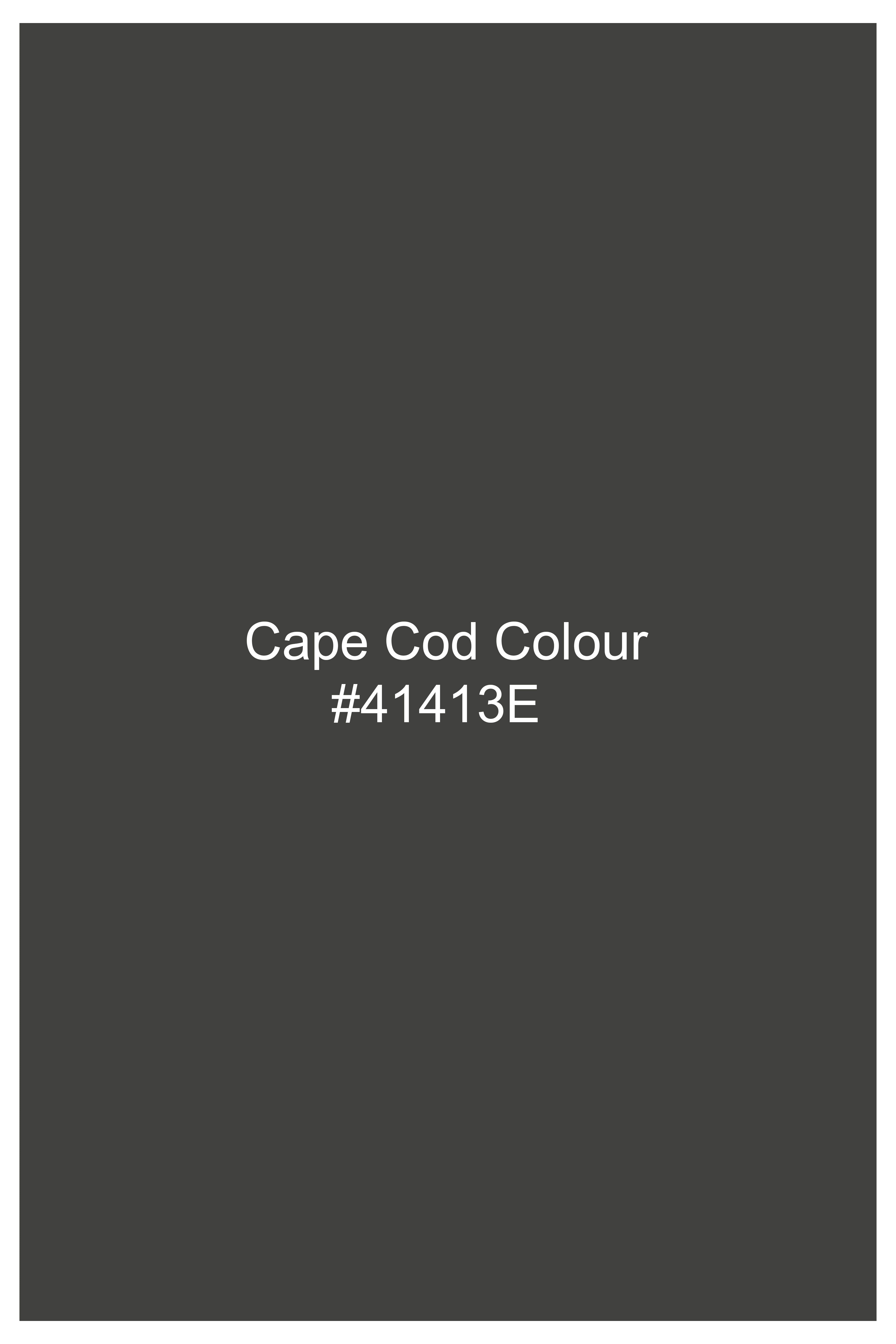 Cape Cod Gray Premium Cotton Chinos Pant
