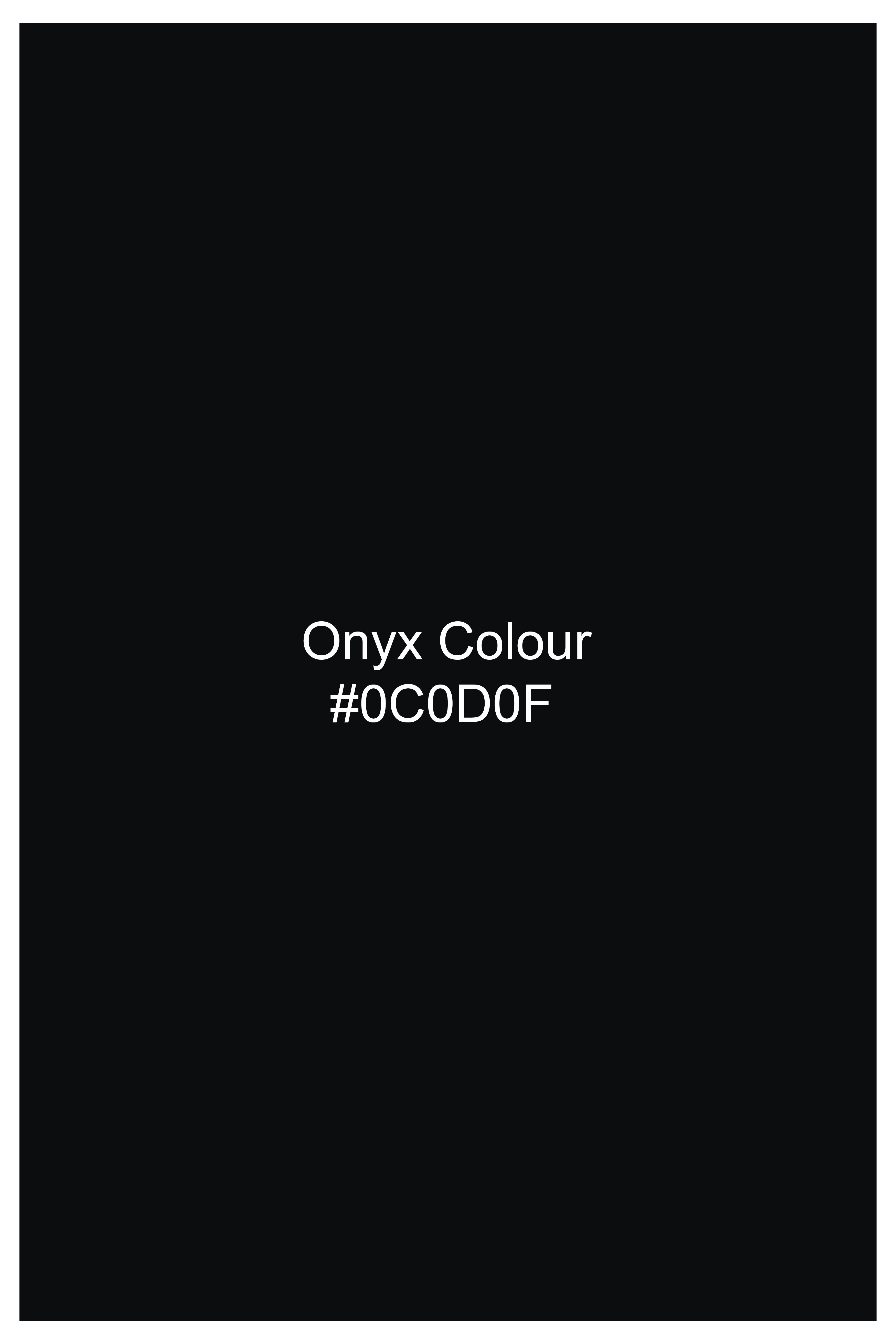 Onyx Blue Premium Cotton Chinos Pant