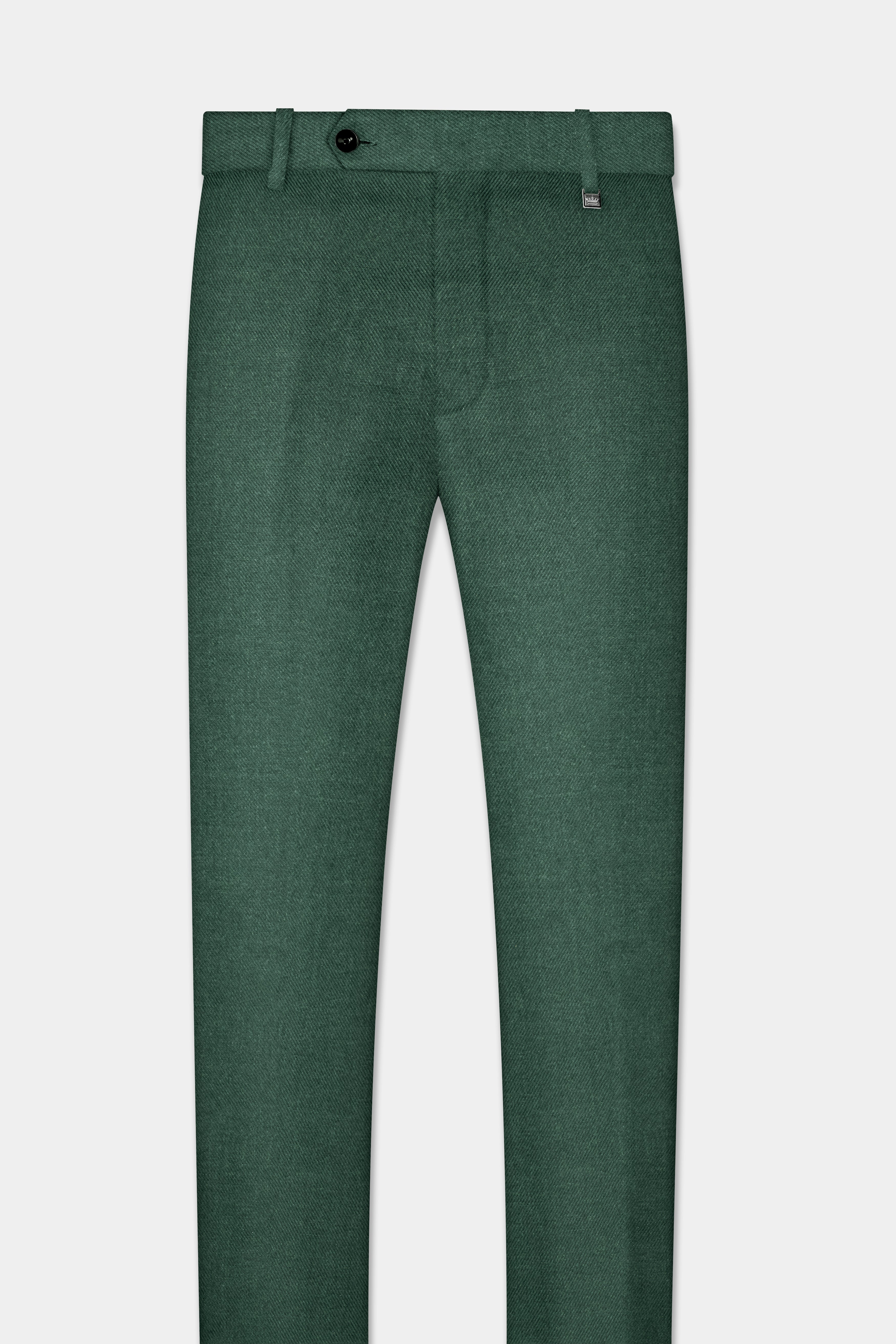 Plantation Green Tweed  Pant