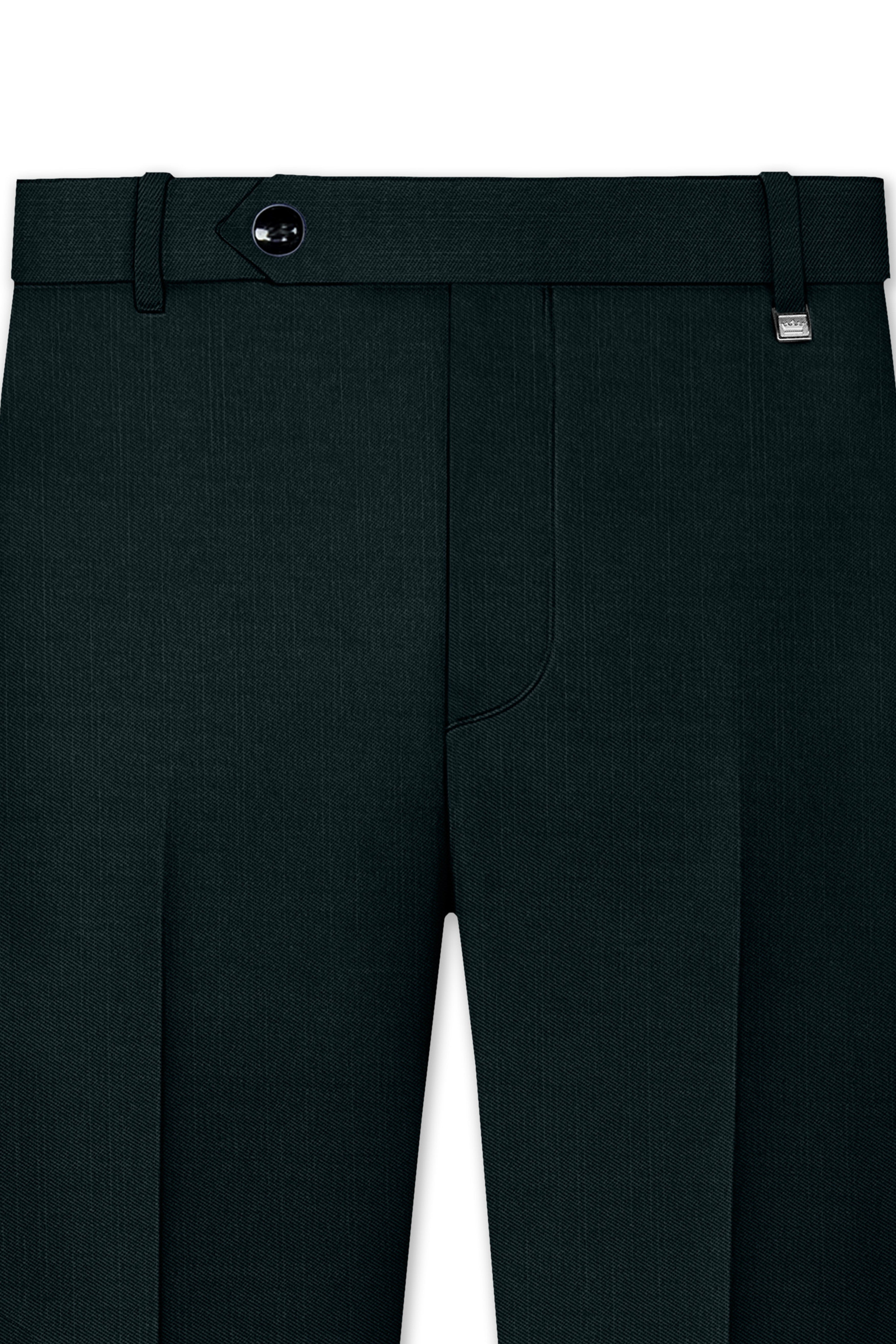 Timber Green Wool Rich Pant