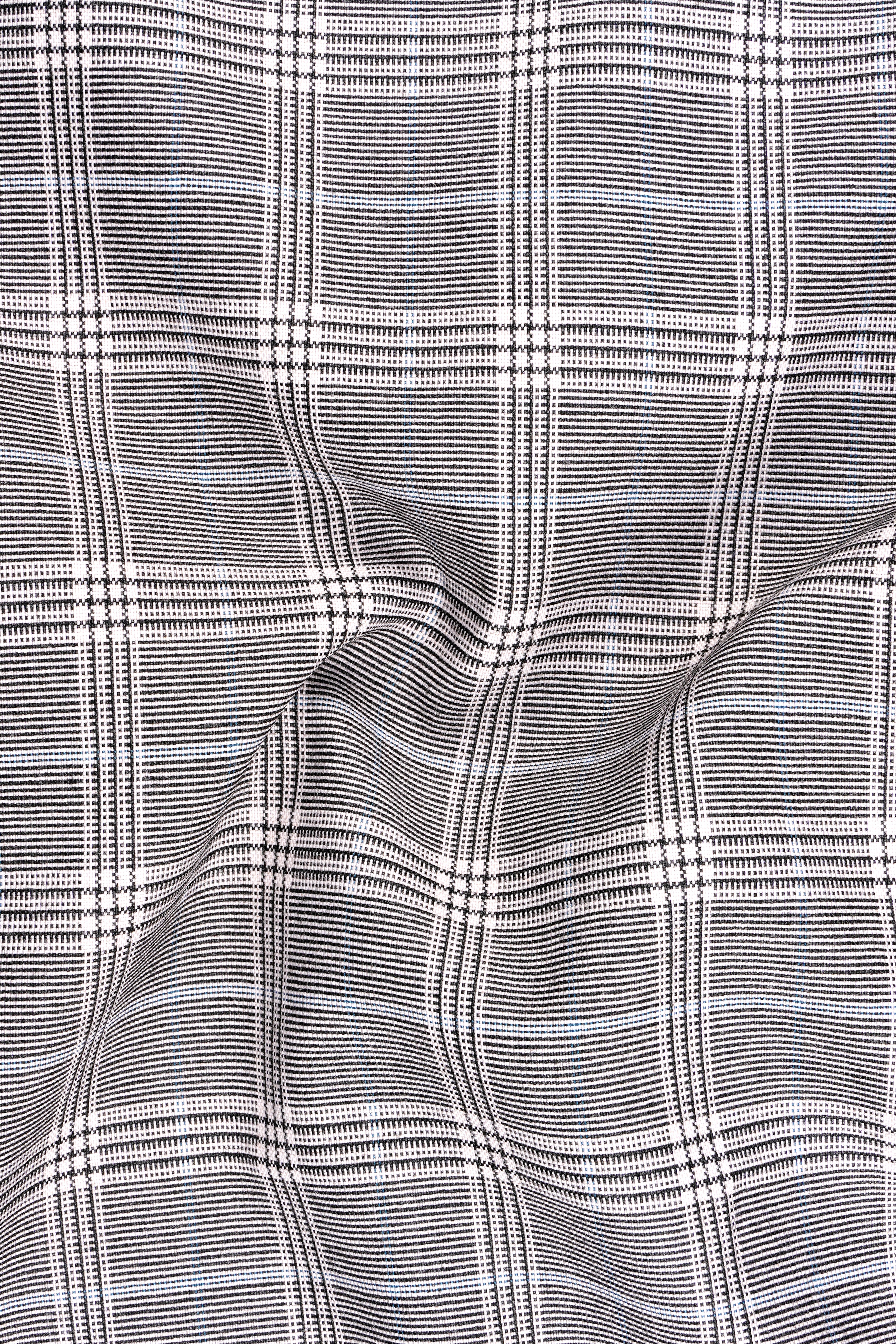 Monsoon Gray Plaid Wool Rich Stretchable Waistband Pant