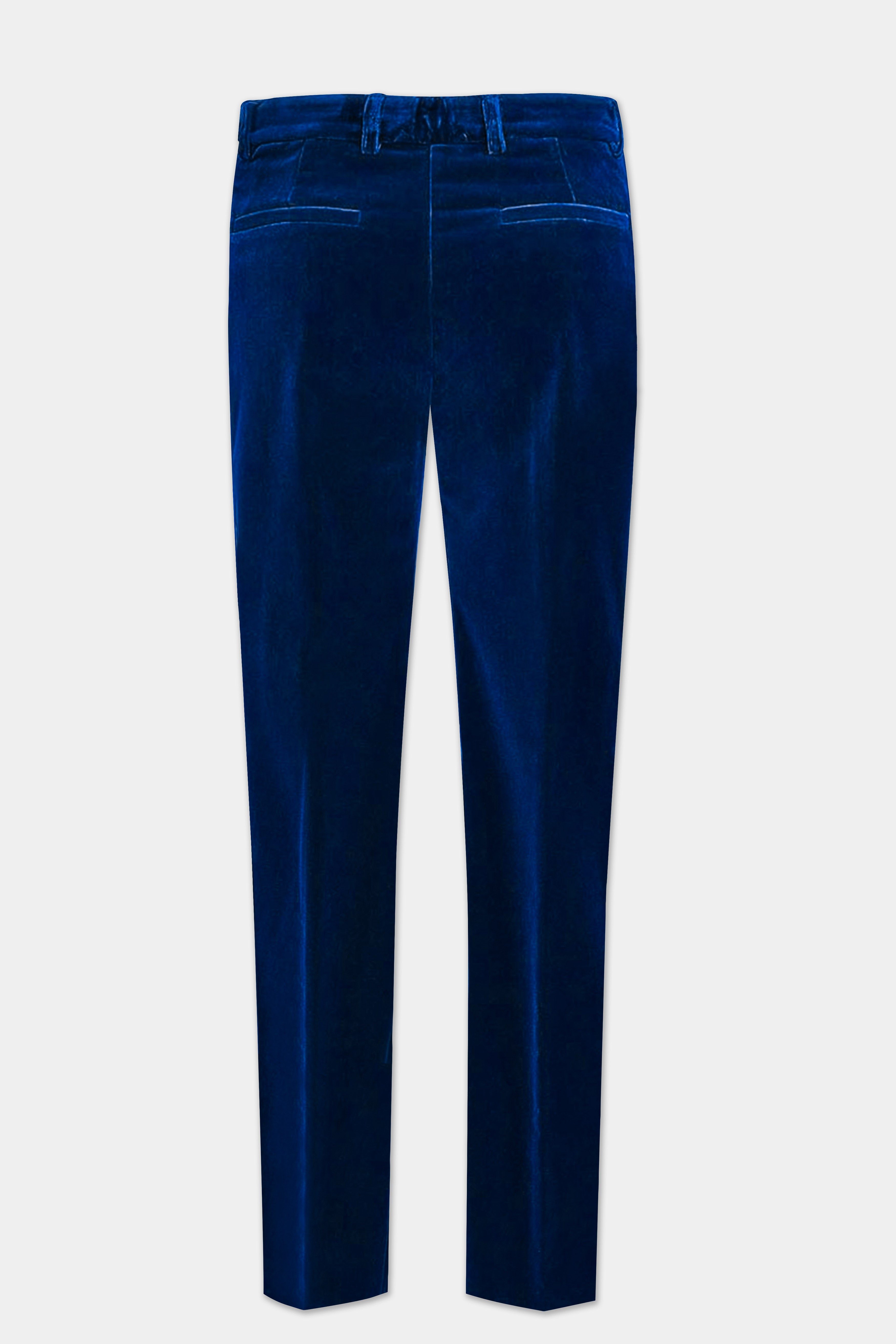 Regal Blue-Royal Velvet Pant