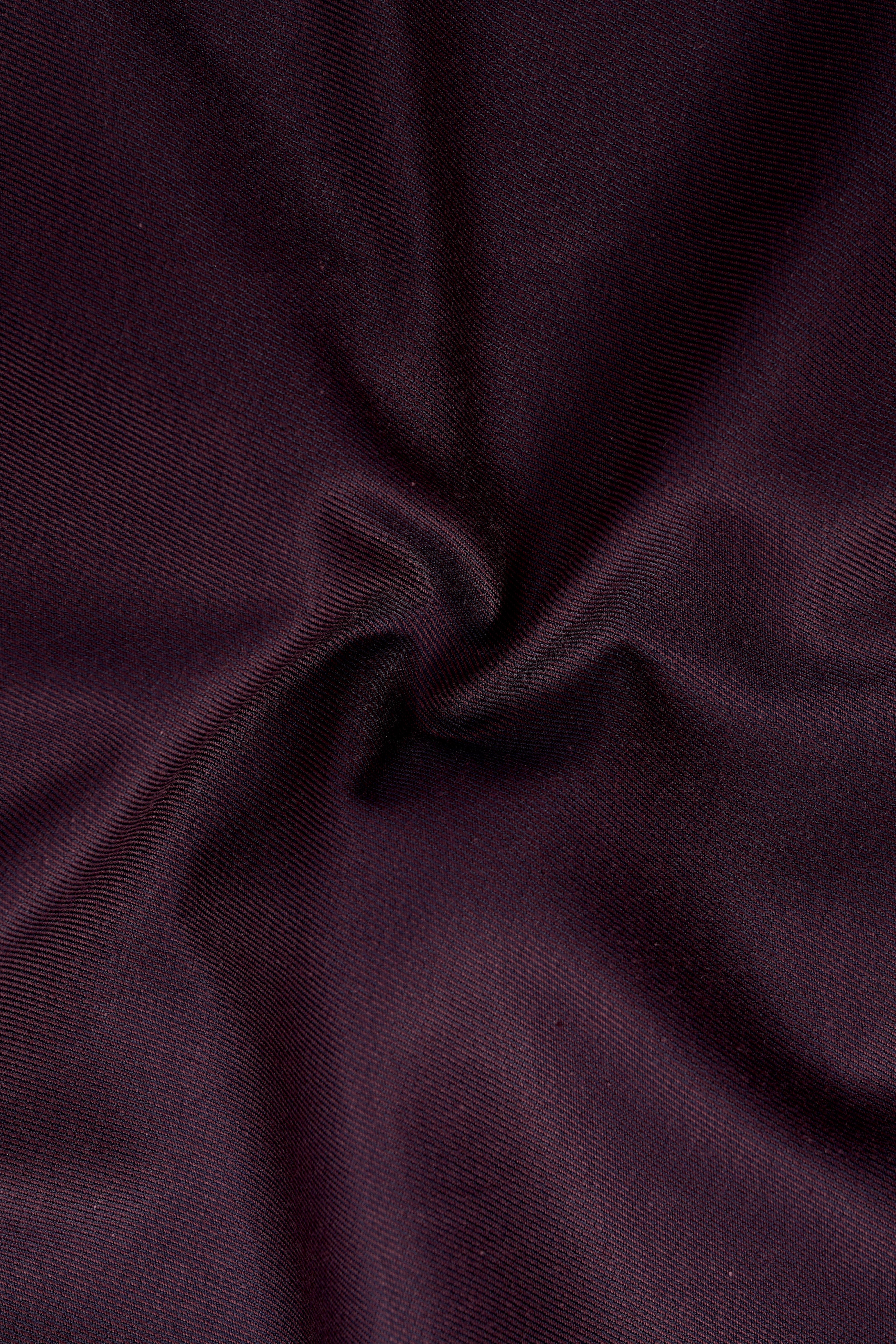 Zambezi Purple Solid Cotton Stretchable Waistband Pant