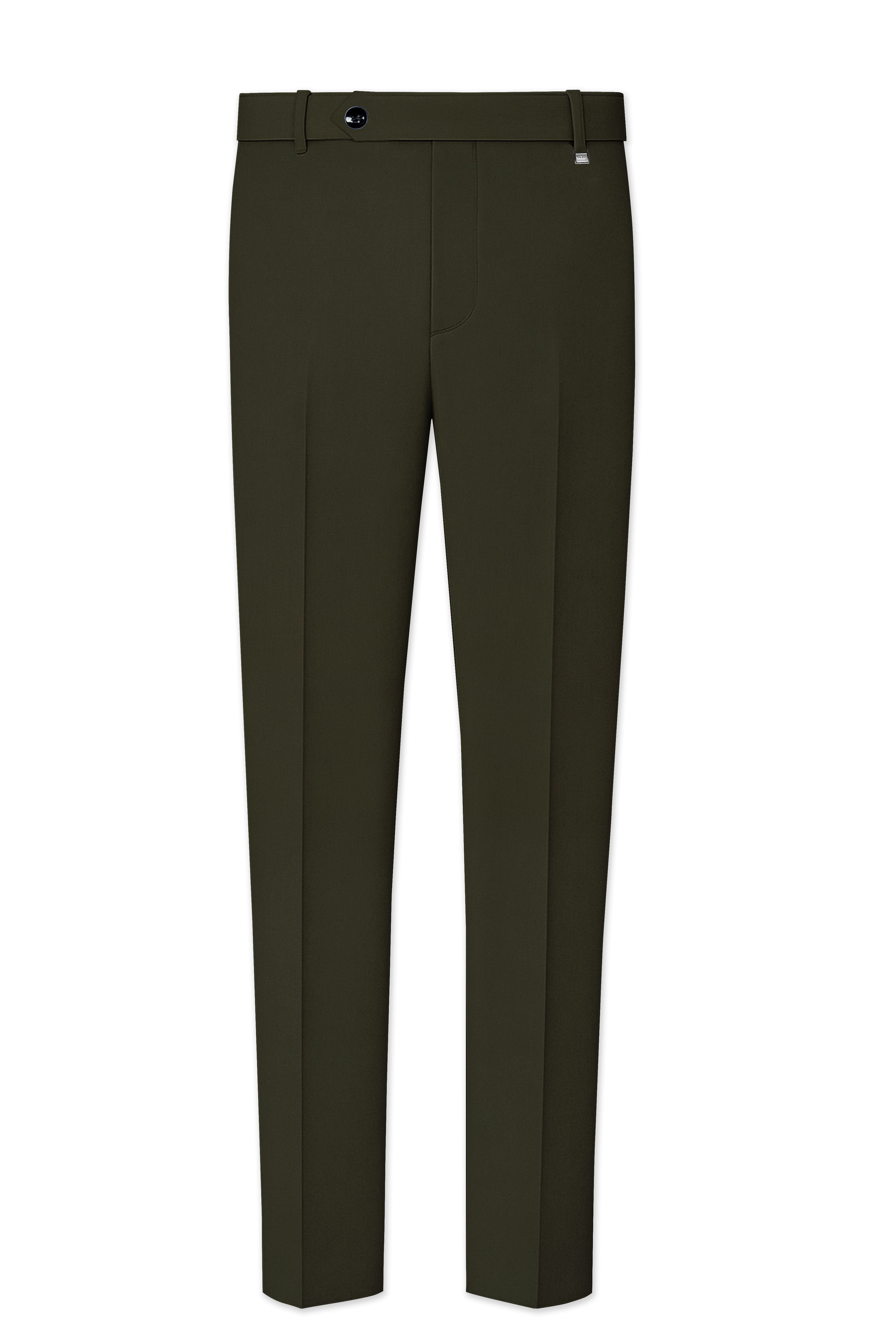 Virivell-Rangitoto Green Premium Cotton Stretchable Waistband Pant