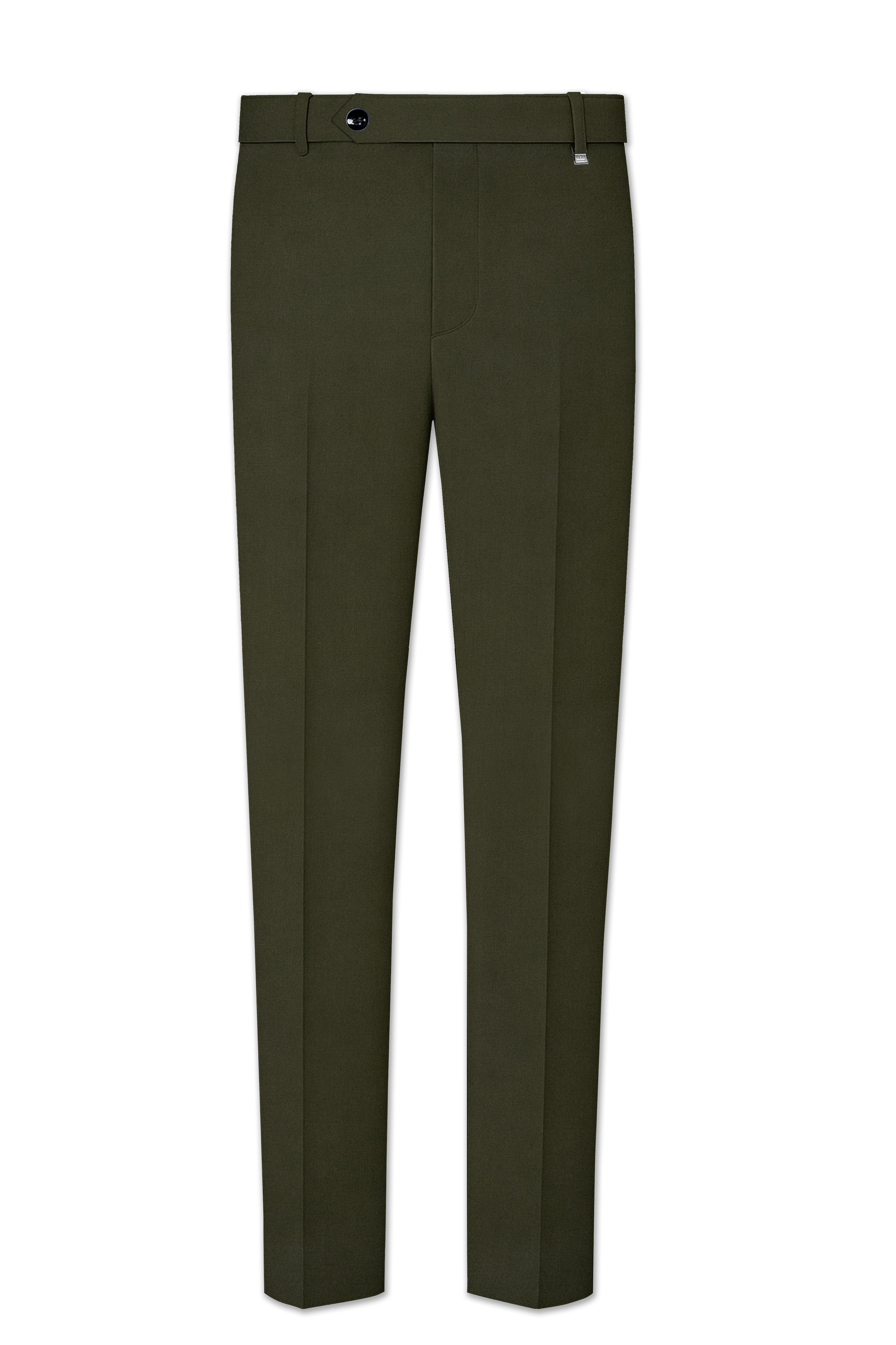 Virivell-Rangitoto Green Premium Cotton Stretchable Waistband Pant
