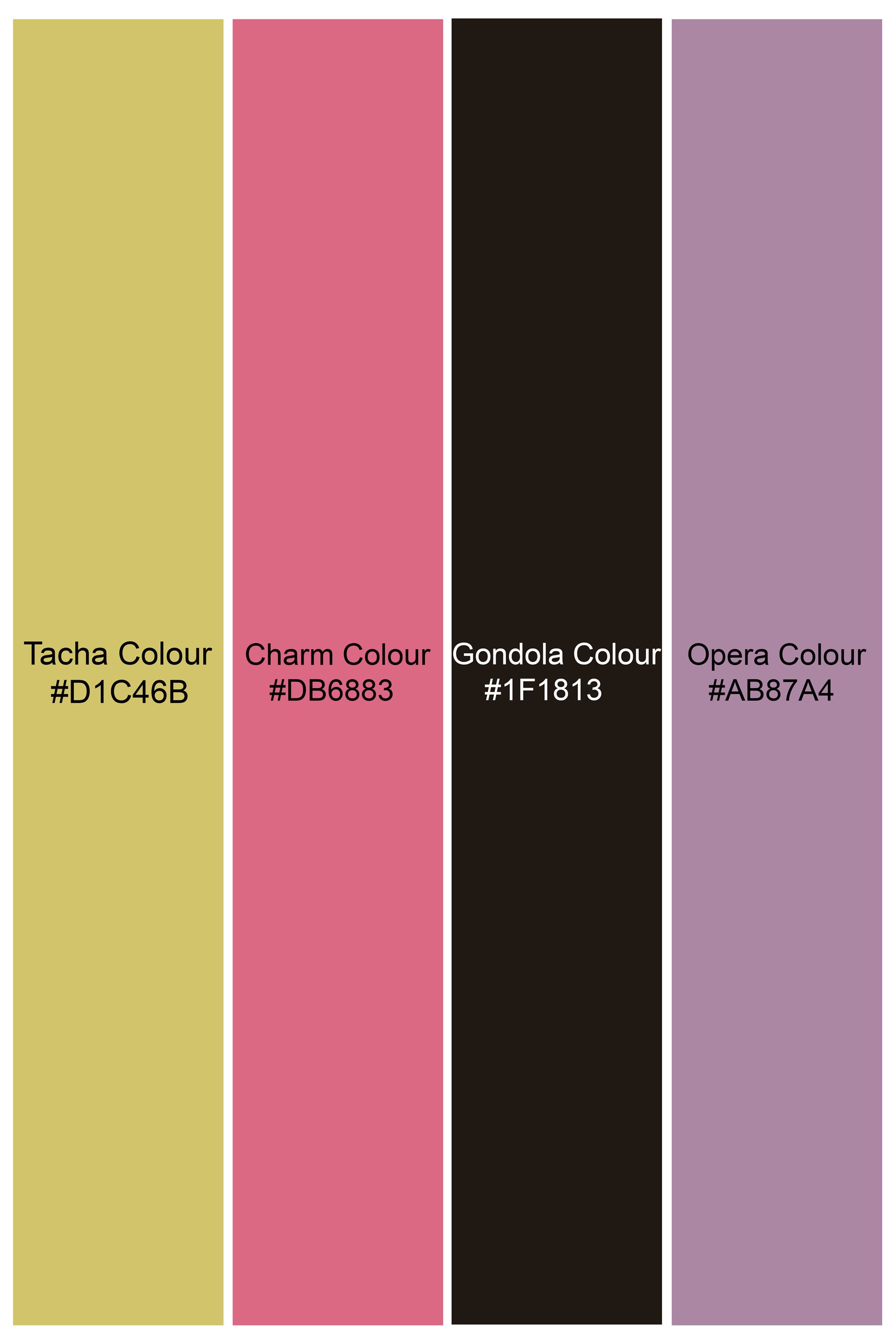 Flavora-Tacha Yellow and Charm Pink Geometric Cotton Thread Embroidered Designer Stretchable Waistband Pant