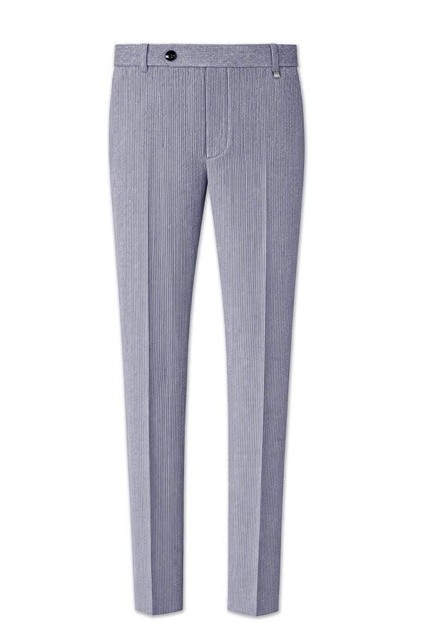 Ribvoro-Topaz Gray Corduroy Premium Stretchable Waistband Pant
