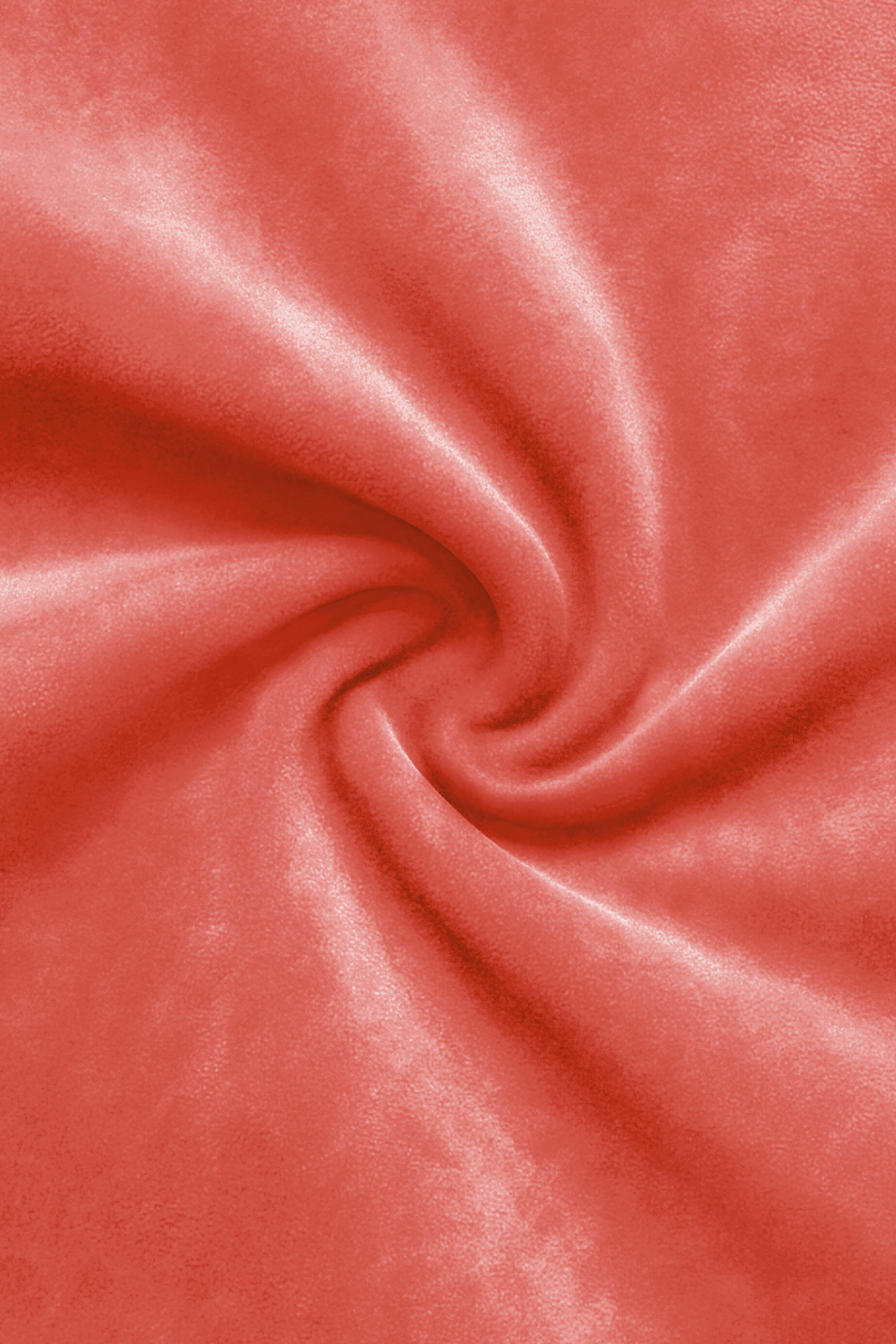 Saffron-Bittersweet Orange Velvet Stretchable Waistband Pant